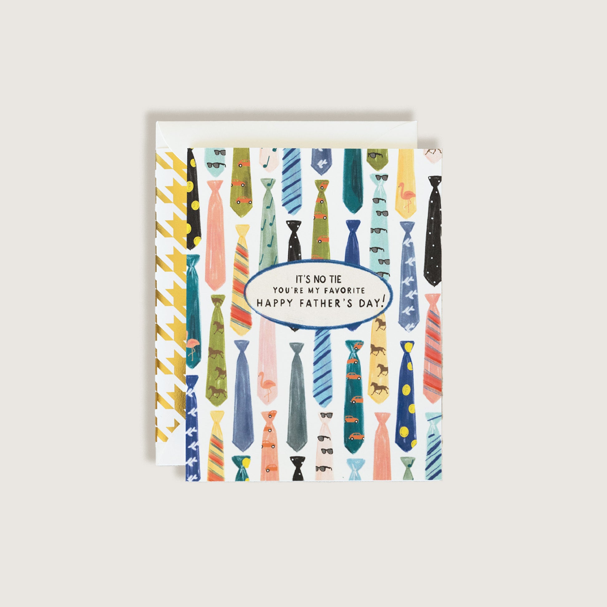 It's No Tie Happy Father's Day Card