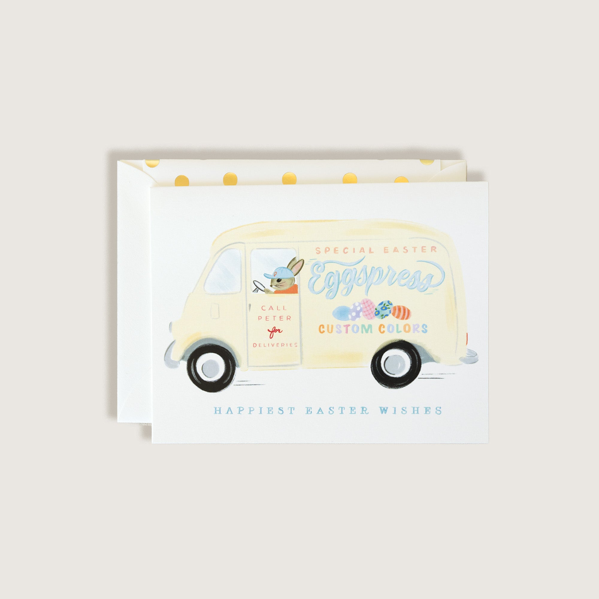 Easter Eggspress Greeting Card