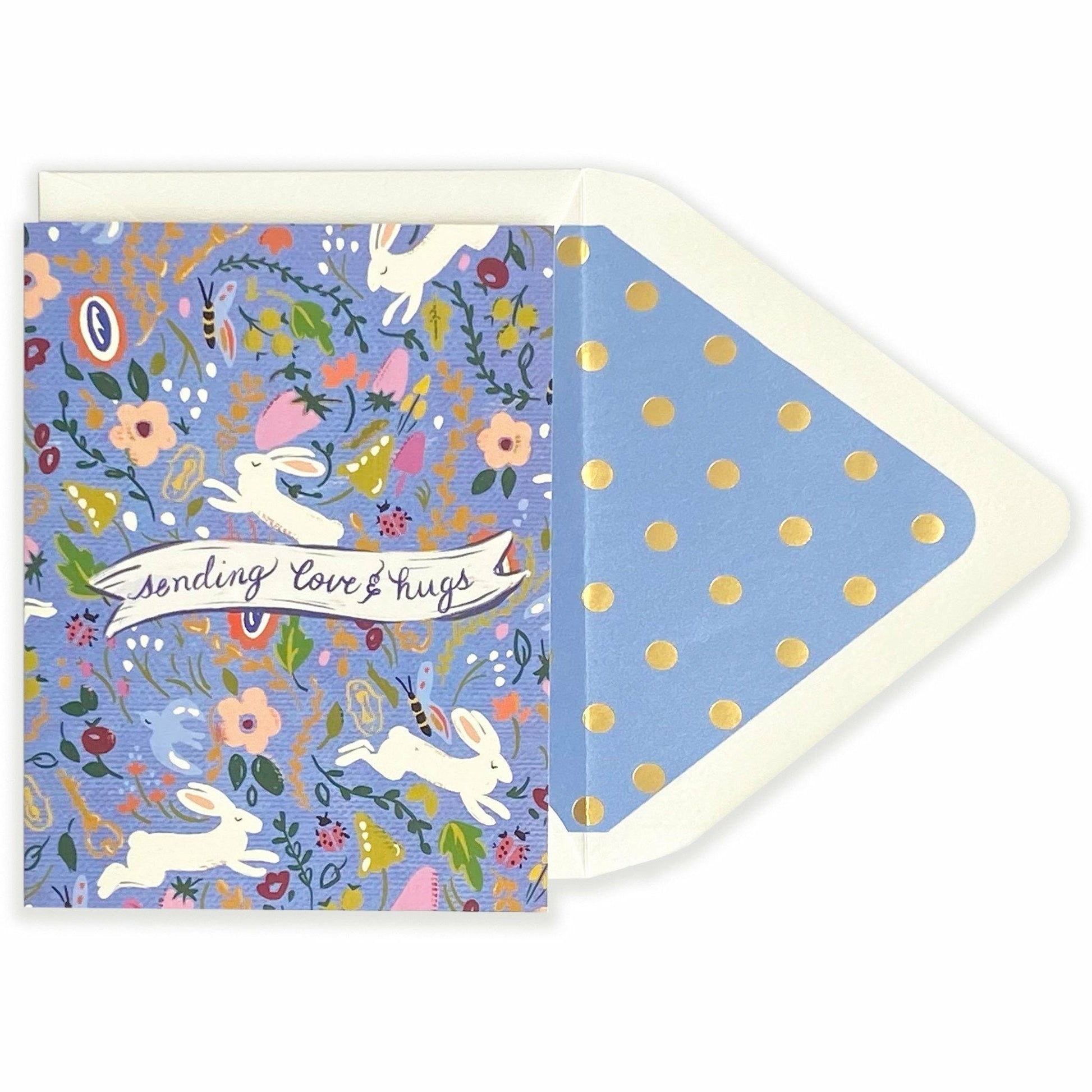 Sending Love & Hugs - The First Snow