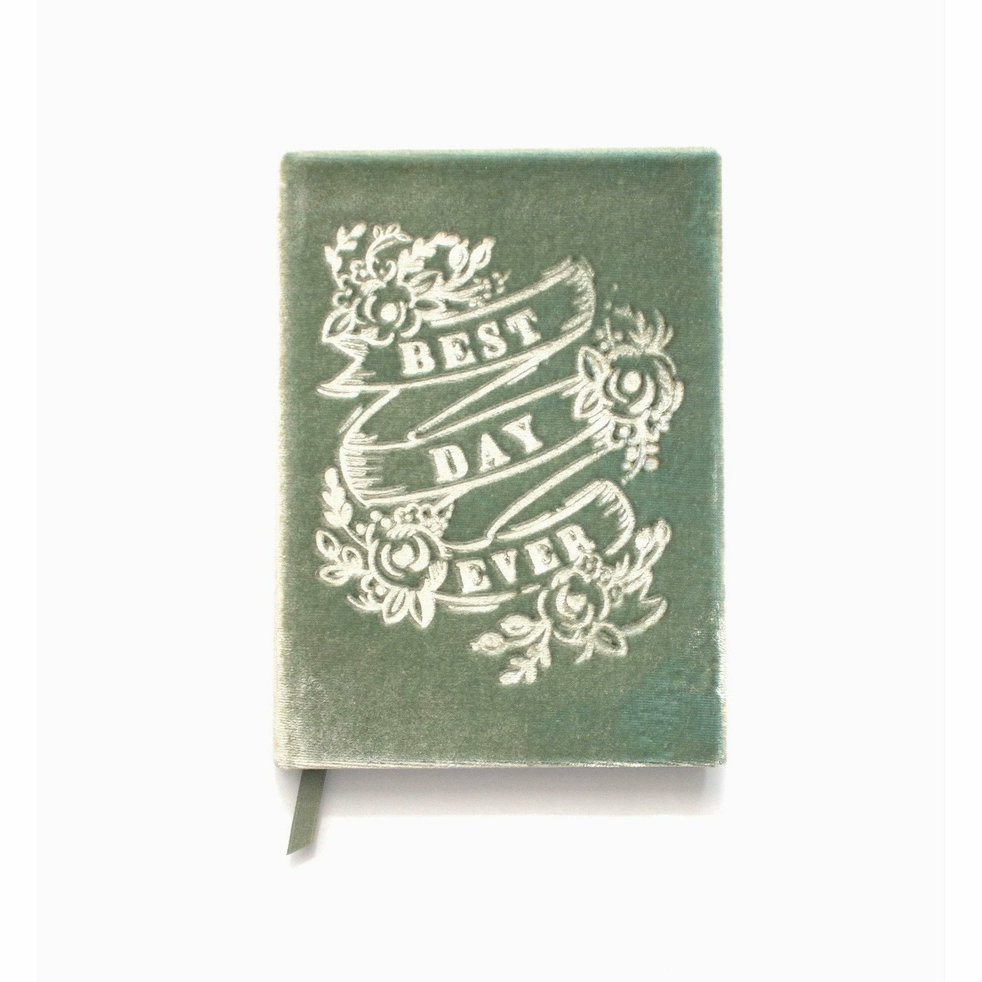 Best Day Ever Soft Velvet-Covered Notebook with Lined Pages - The First Snow