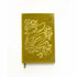 Beautiful "A Love Story" Handmade Velvet-Covered Lined Notebook - The First Snow