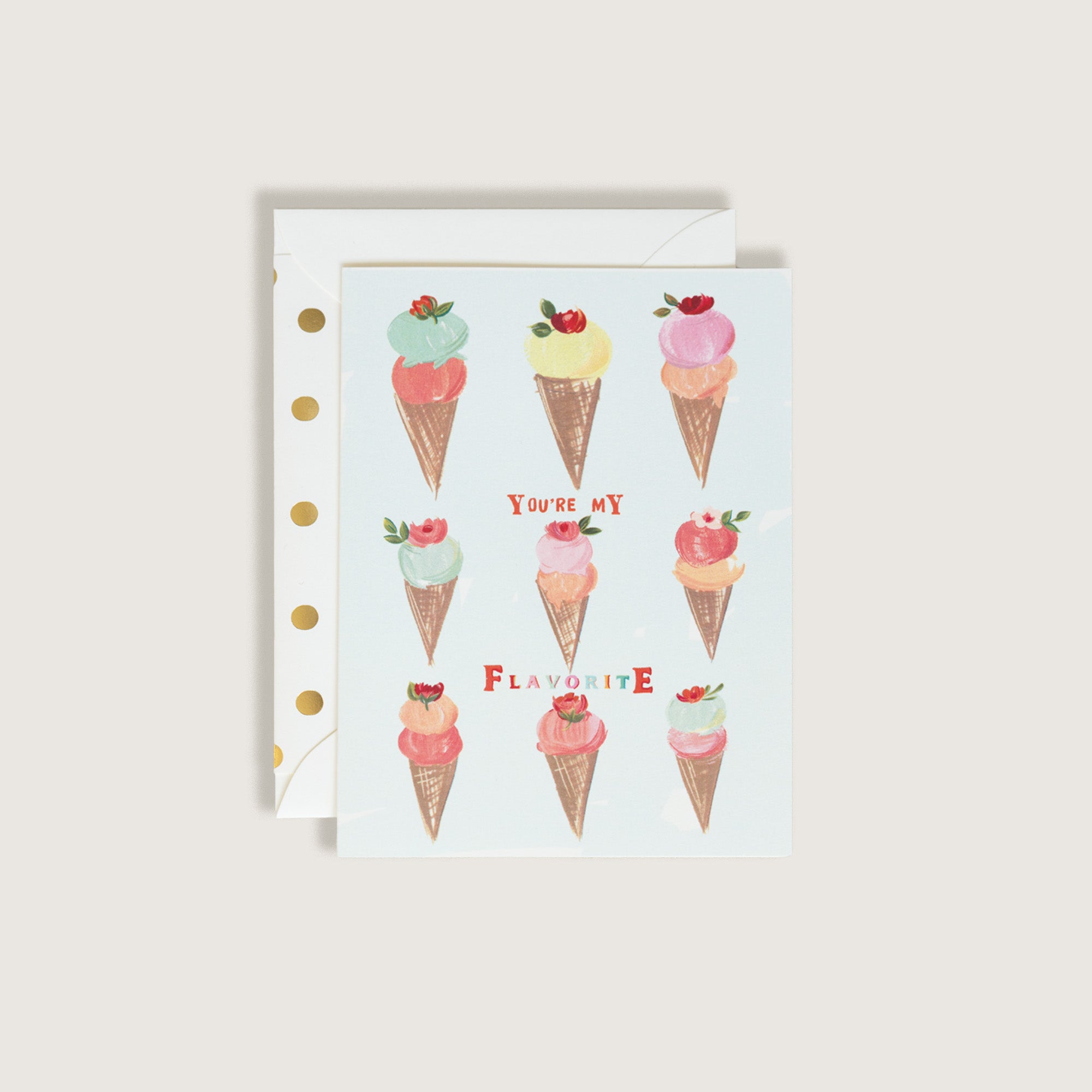 You're My Flavorite Greeting Card