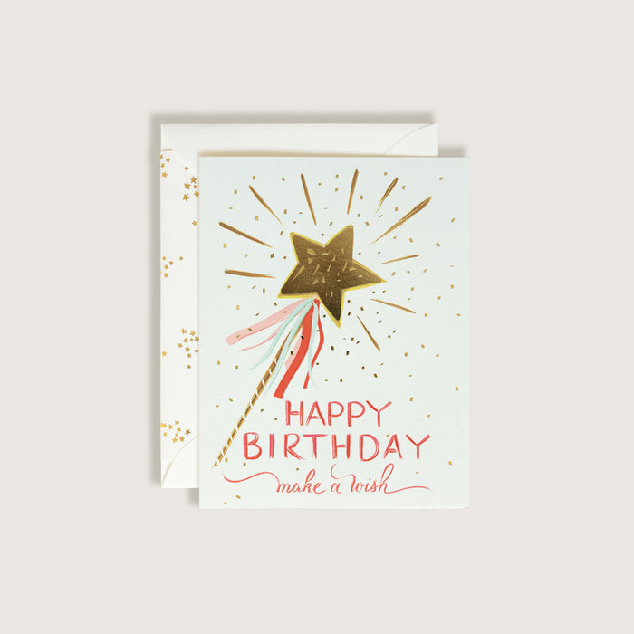 Make a Wish Birthday Card