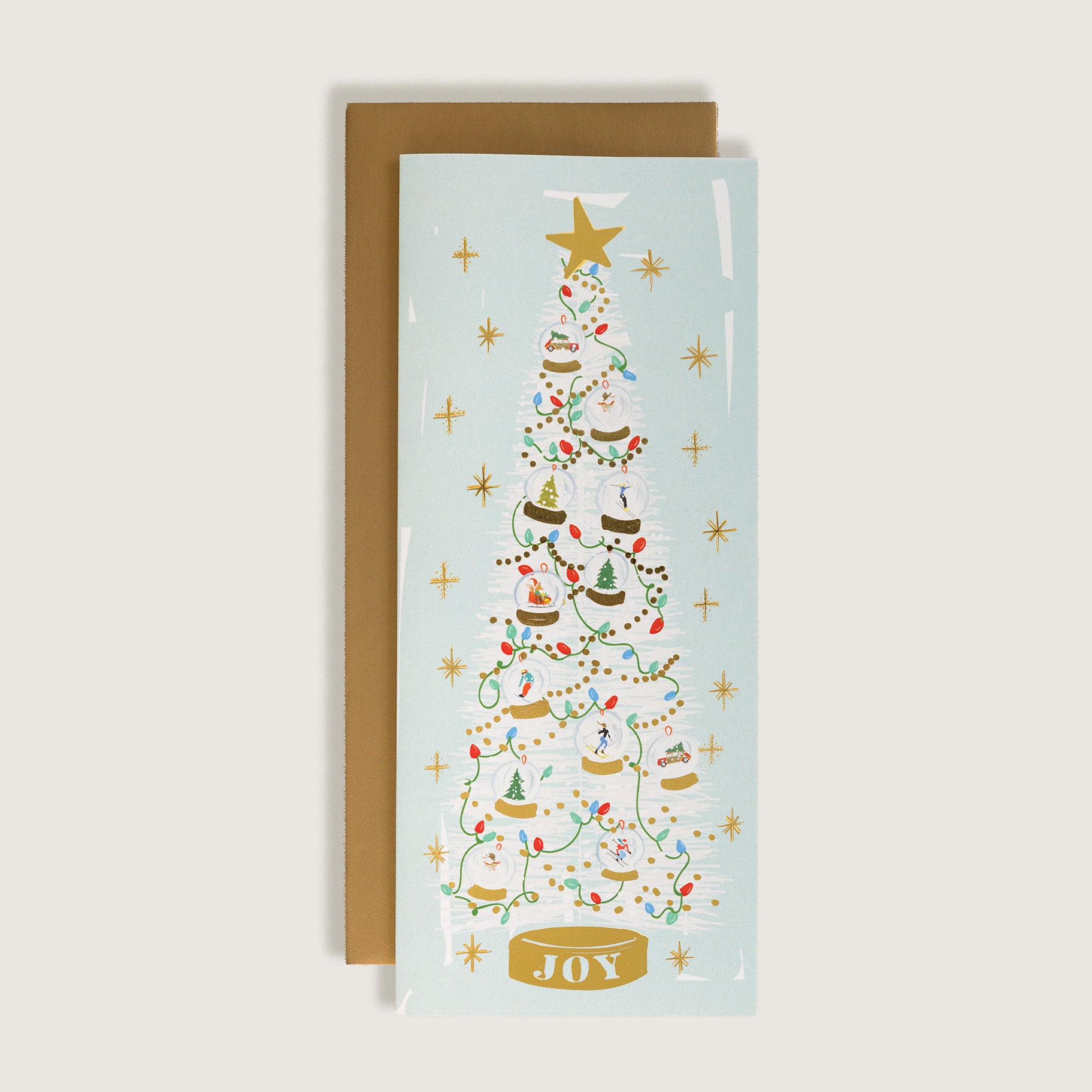 Joyous Christmas Tree Greeting Card