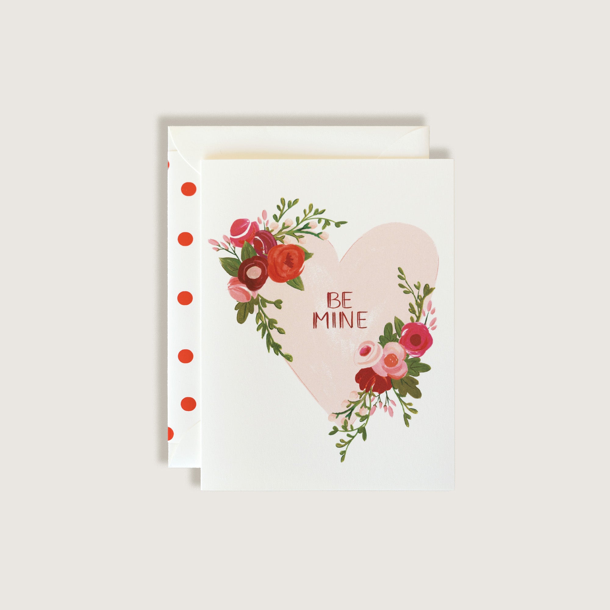 Be Mine Valentine's Day Greeting Card