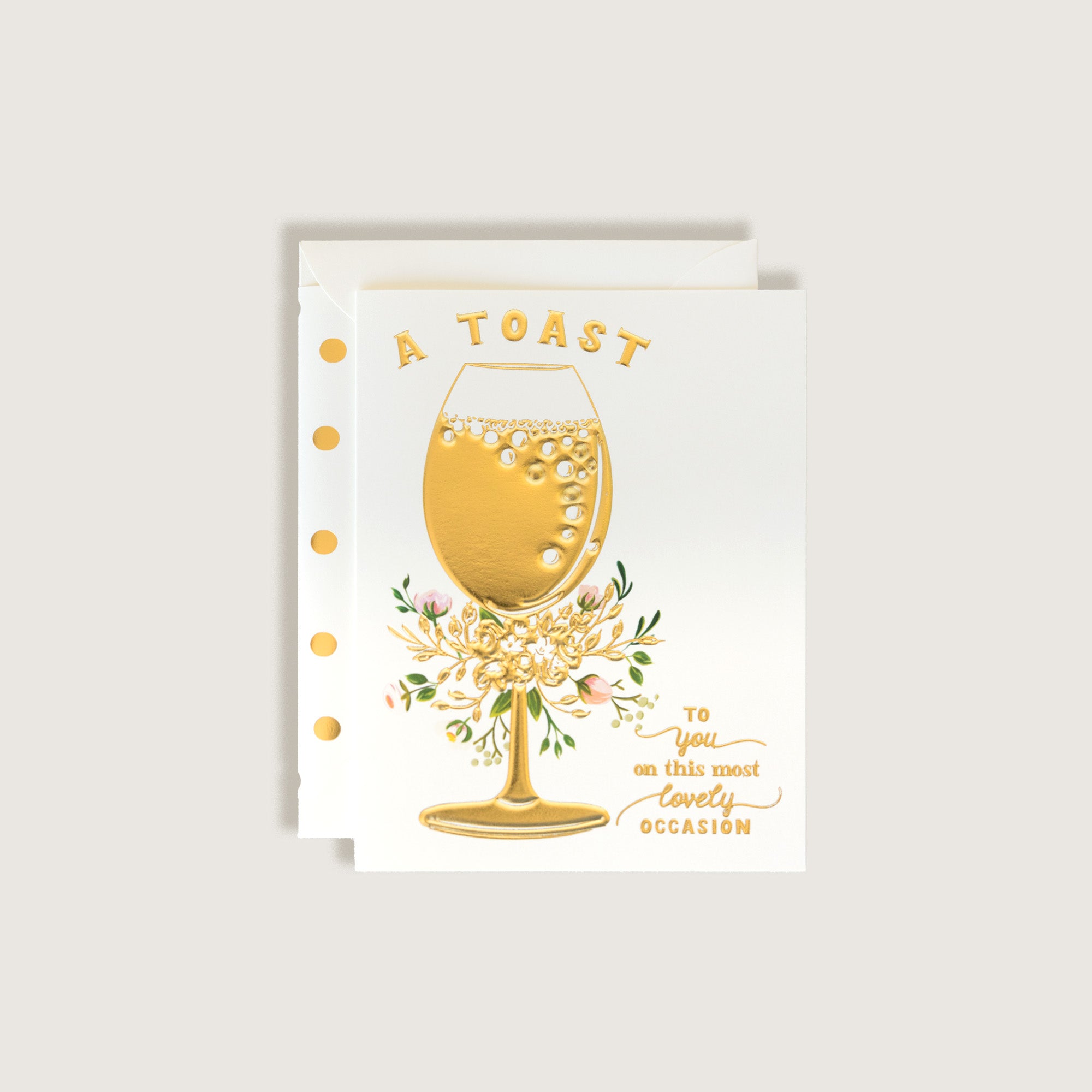 A Toast To You Greeting Card