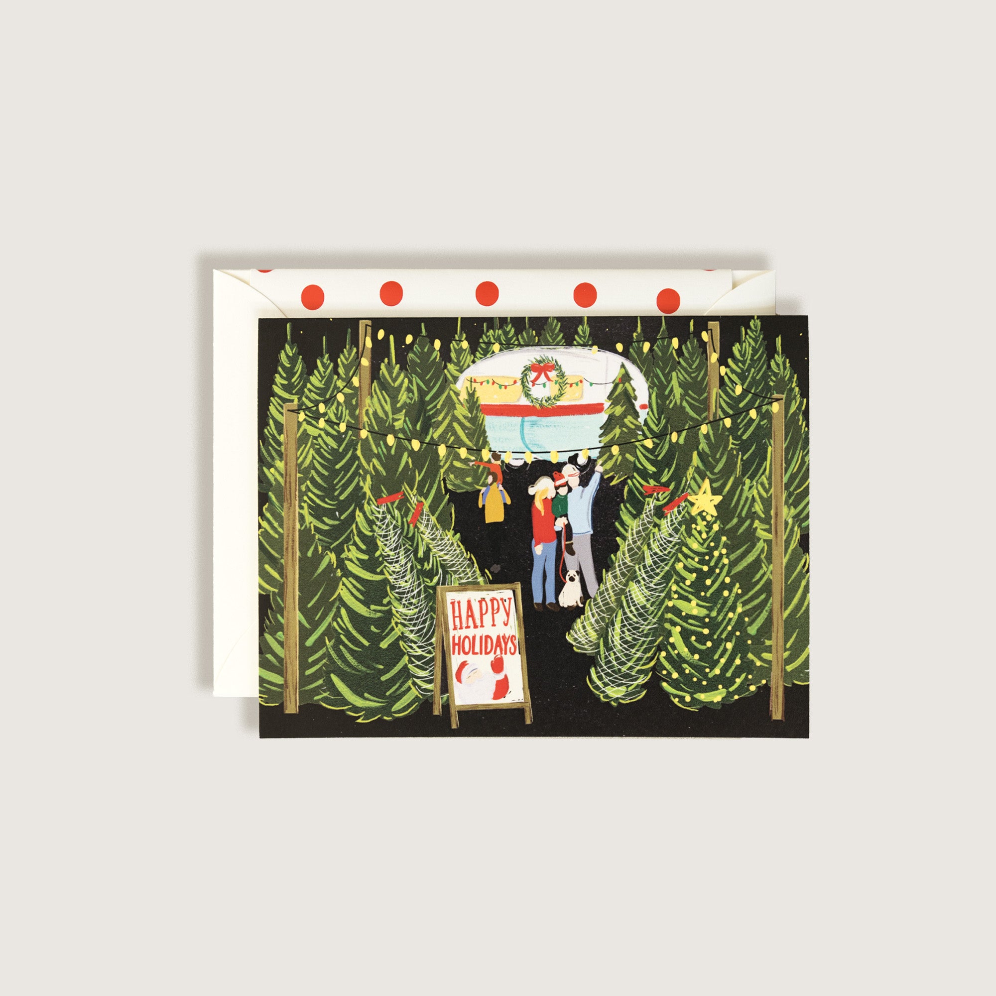 Christmas Tree Farm Greeting Card
