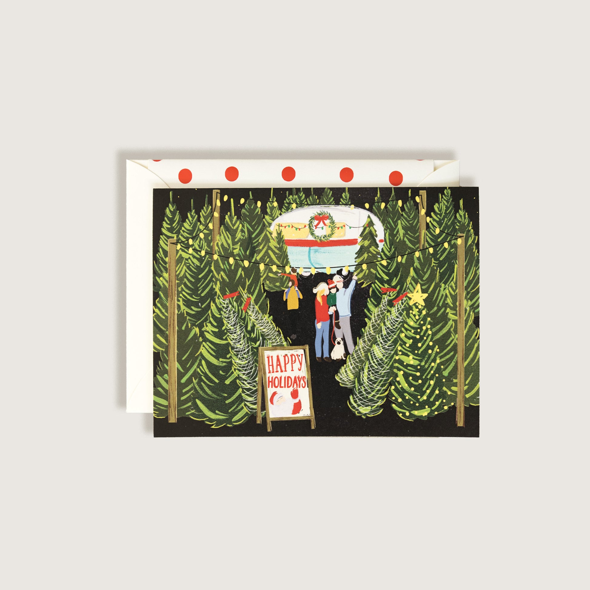 Christmas Tree Farm Greeting Card