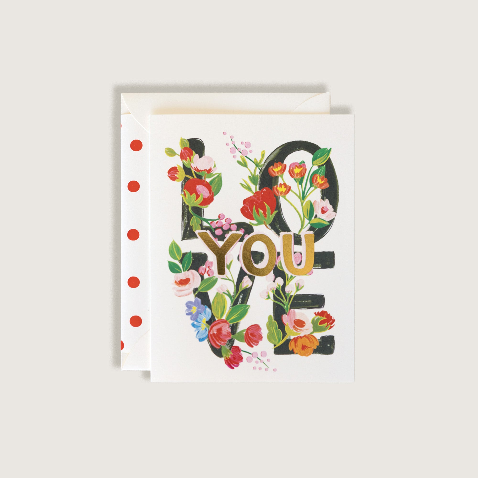 Love You Greeting Card