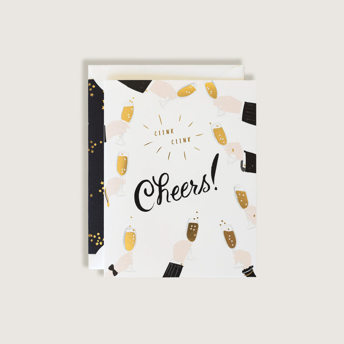 Clink Clink Cheers Card