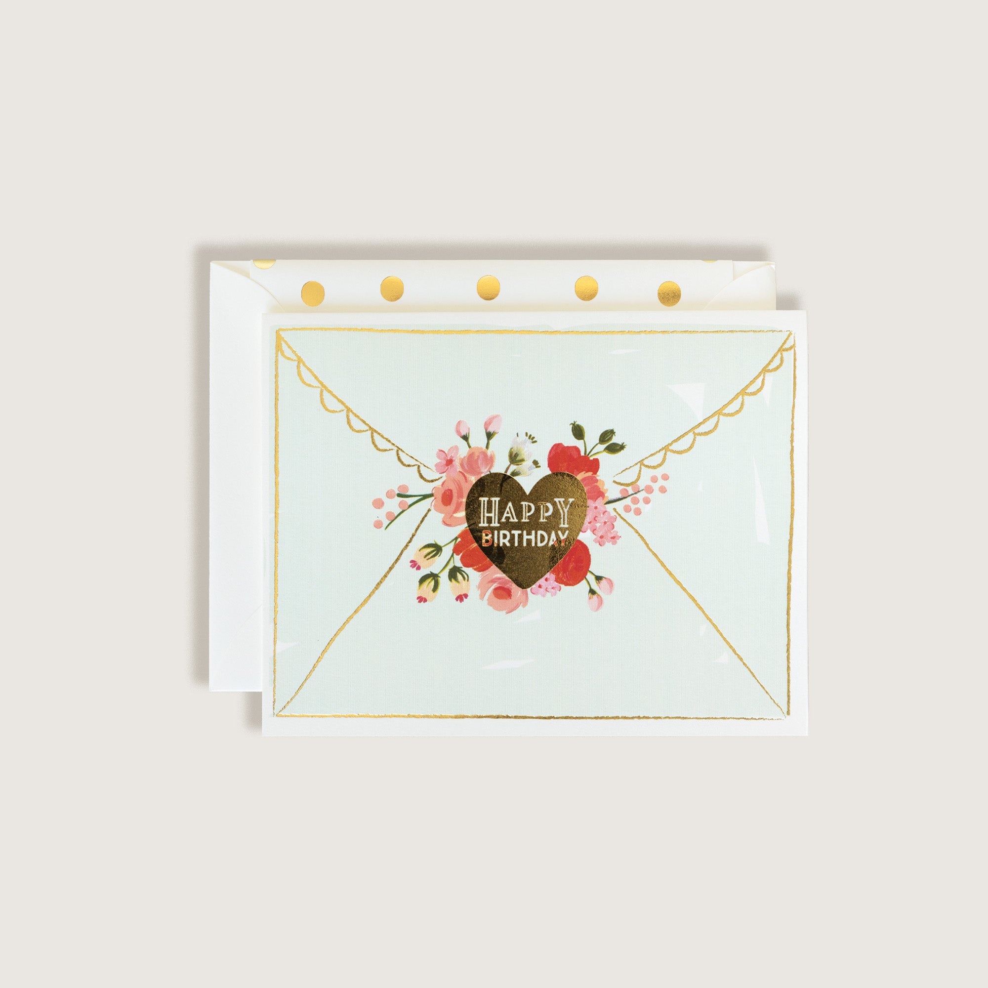 Happy Birthday Envelope Greeting Card