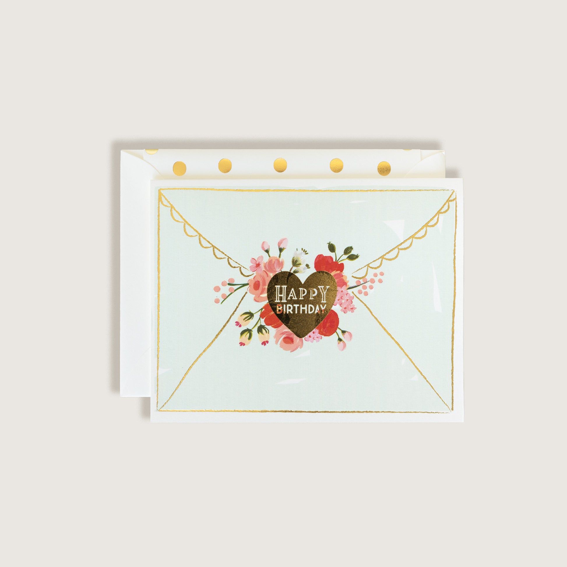 Happy Birthday Envelope Greeting Card