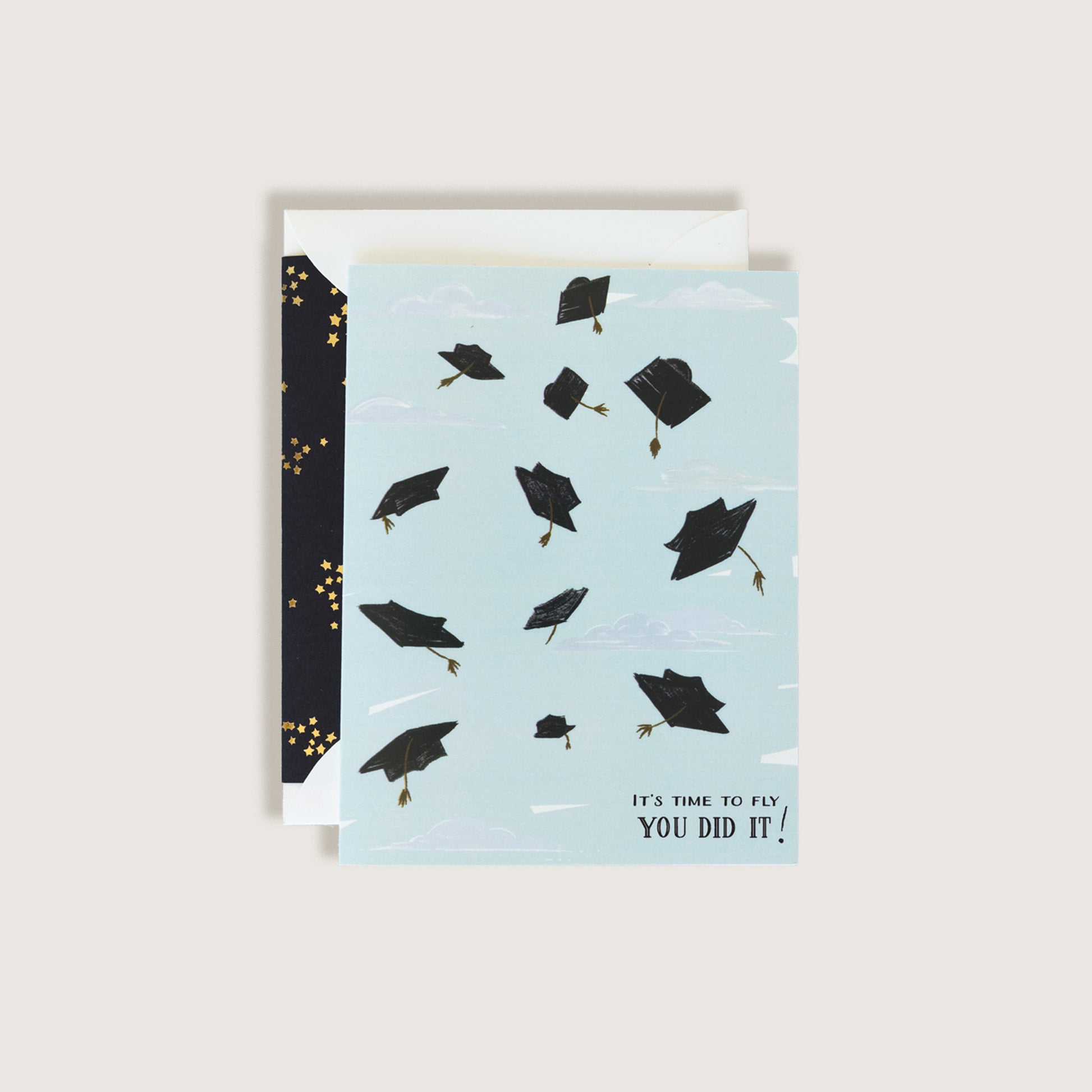 Time to Fly You Did It! Graduation Greeting Card