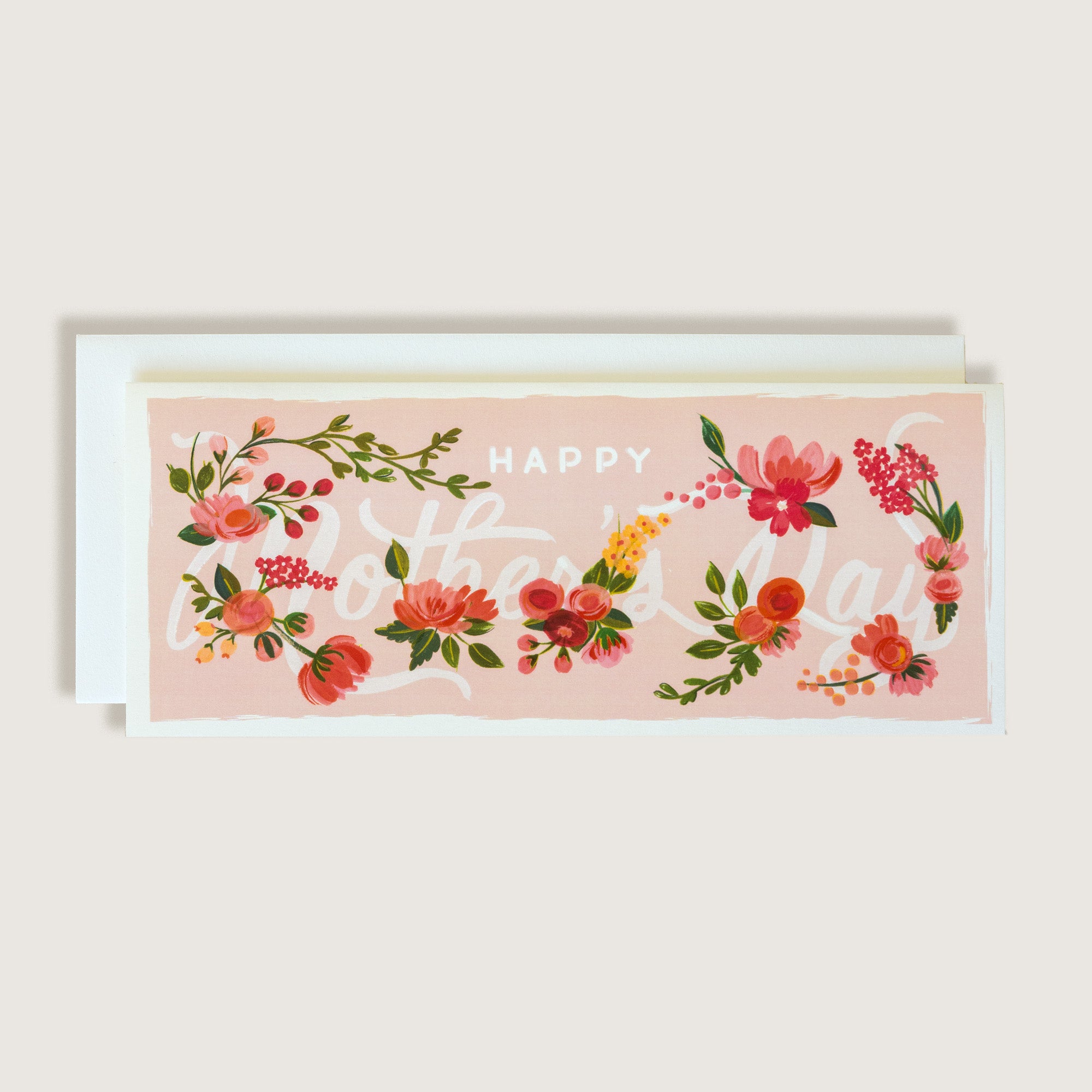 Happy Mother's Day Floral Greeting Card
