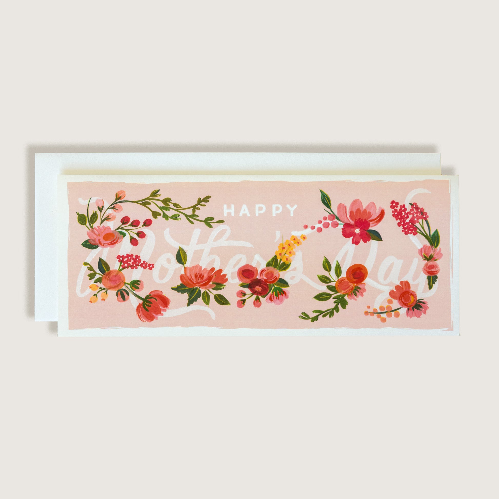 Happy Mother's Day Floral Greeting Card