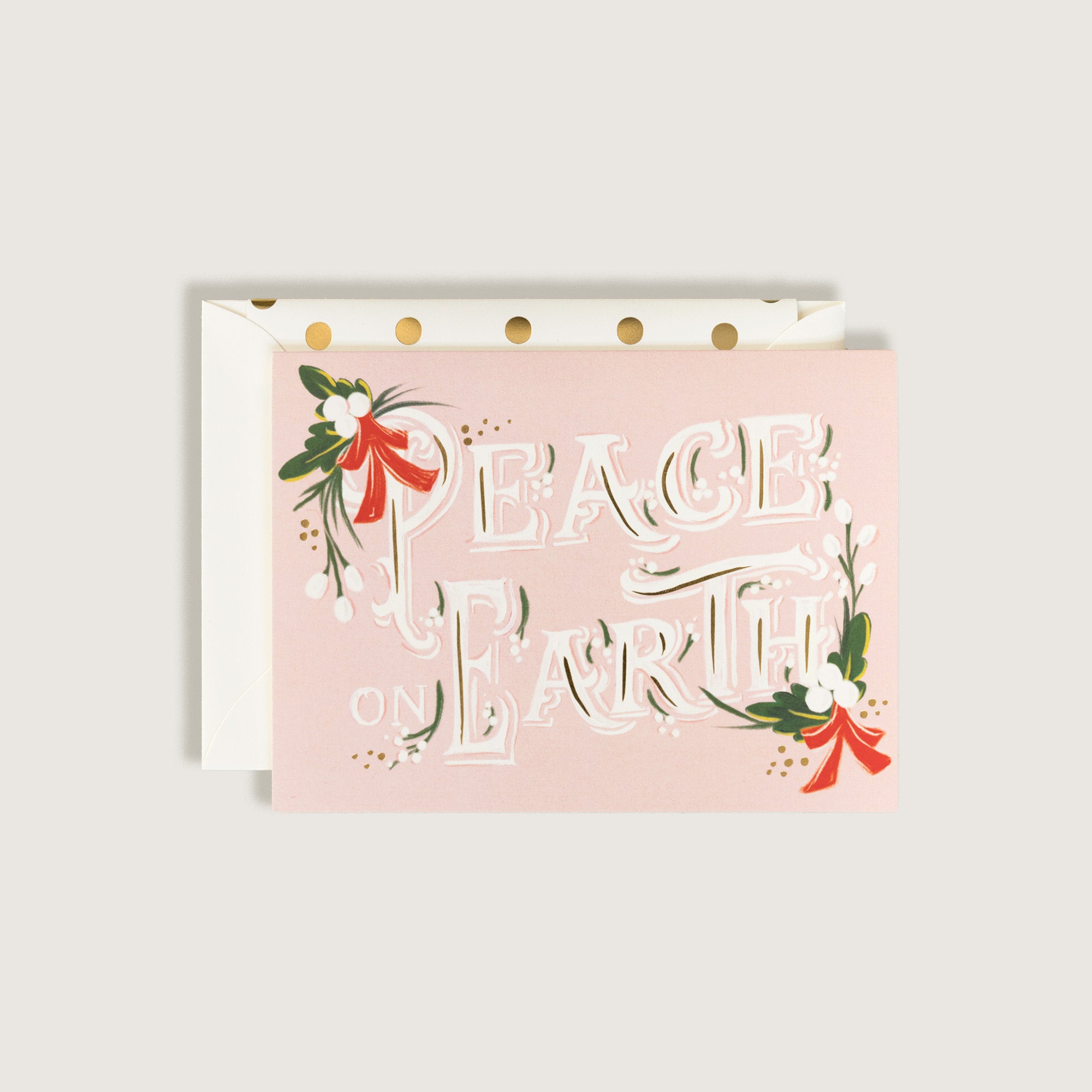 Peace On Earth Greeting Card