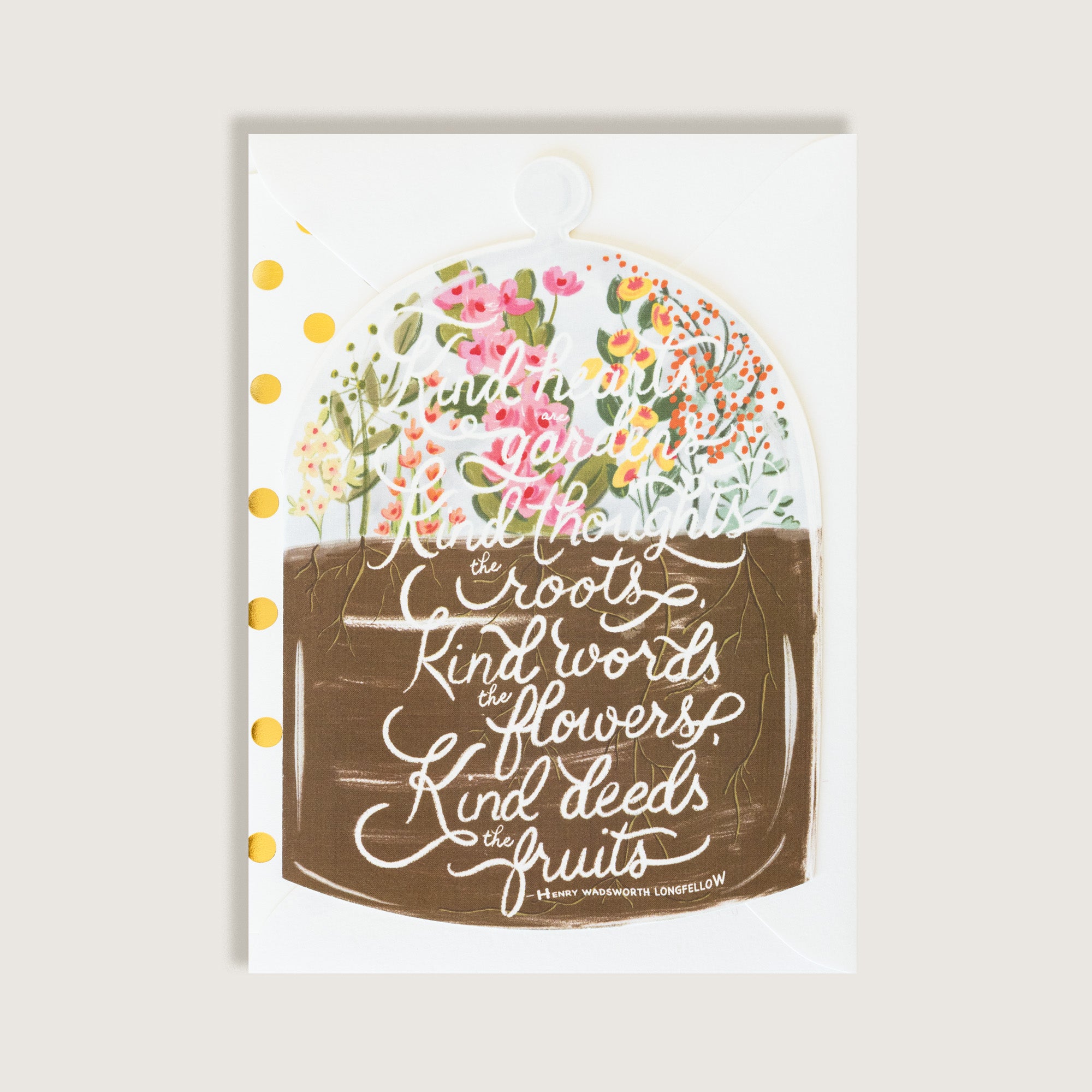 Kind Words, Kind Heart Greeting Card