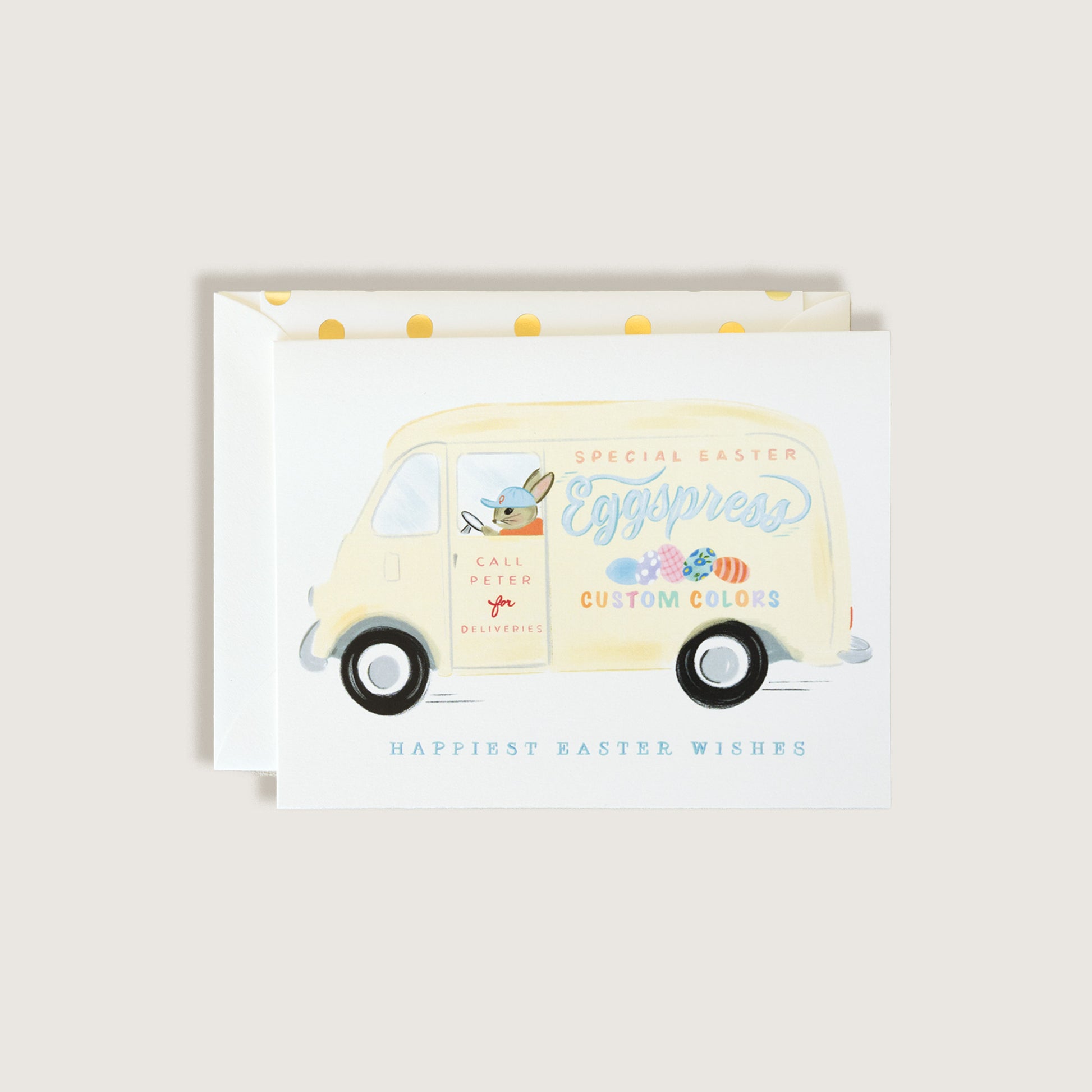 Easter Eggspress Greeting Card