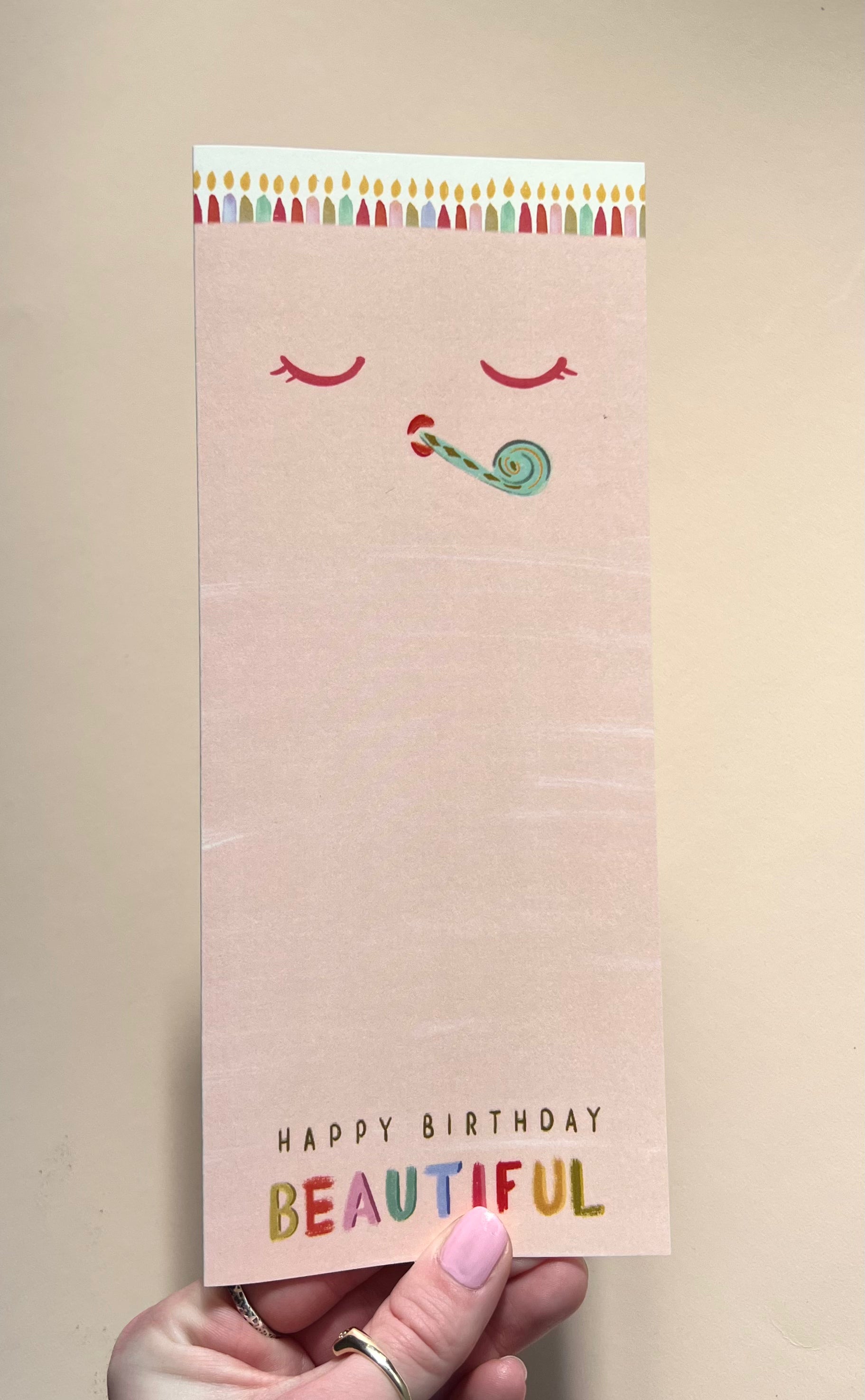 Happy Birthday Beautiful Card