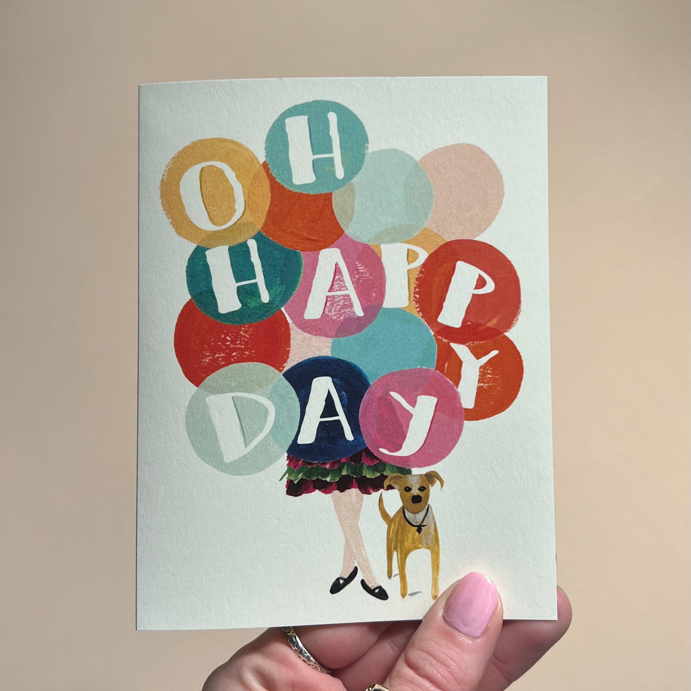 Oh Happy Day Balloons Card