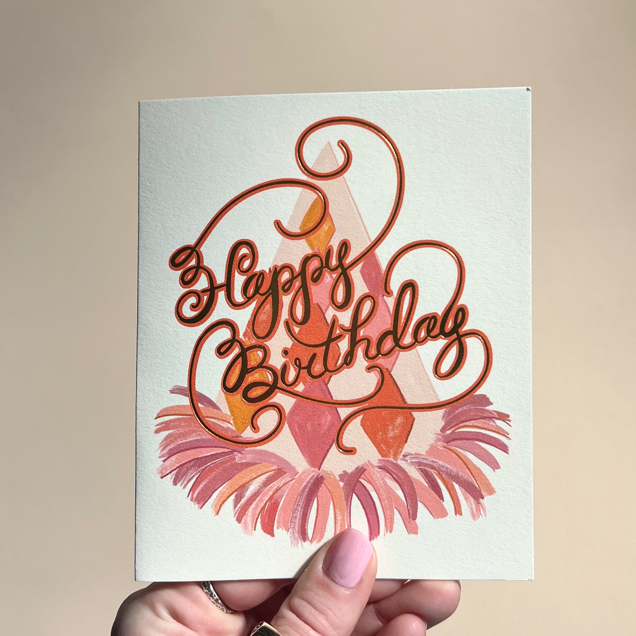 Happy Birthday Hat Card