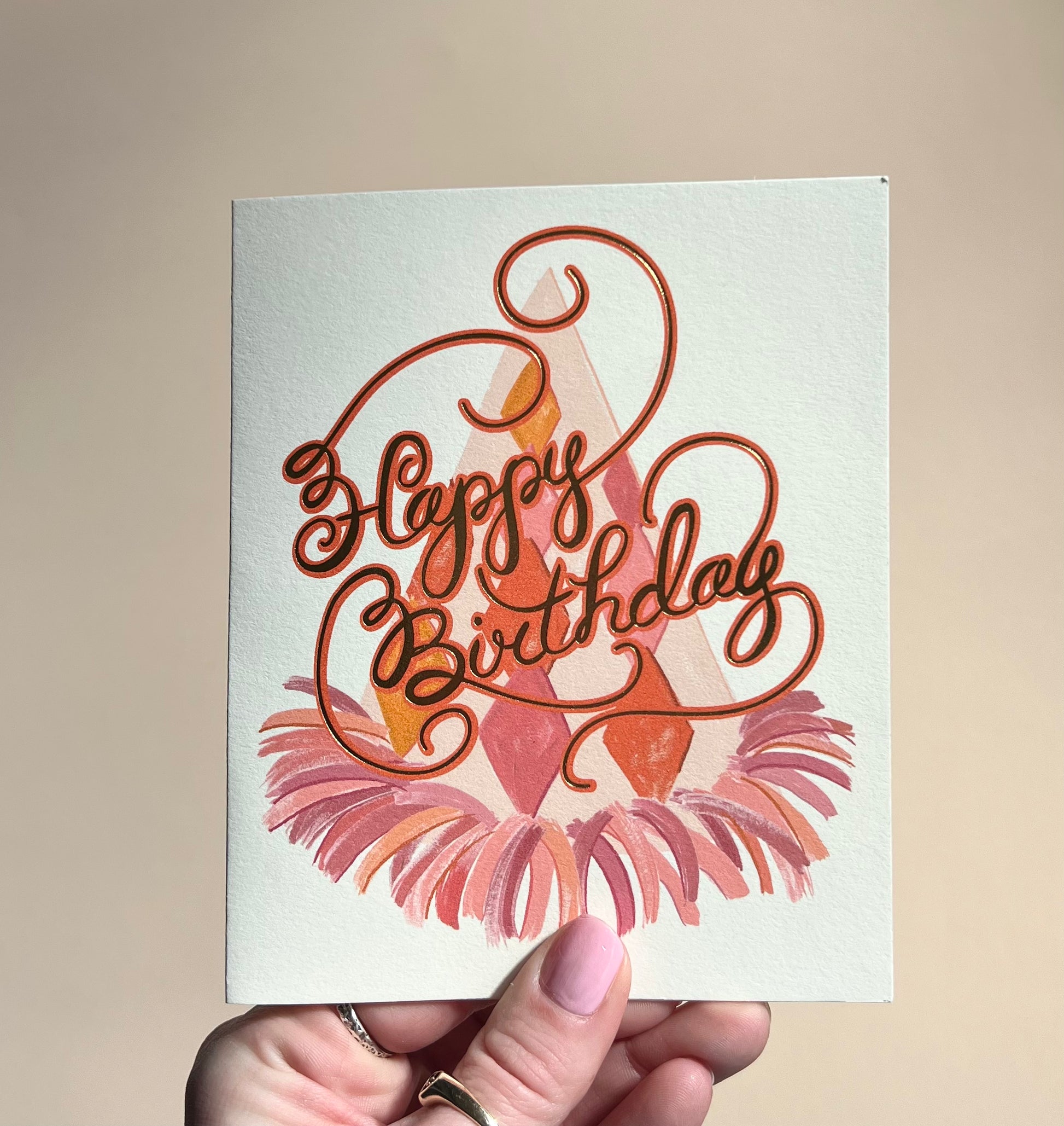 Happy Birthday Hat Card