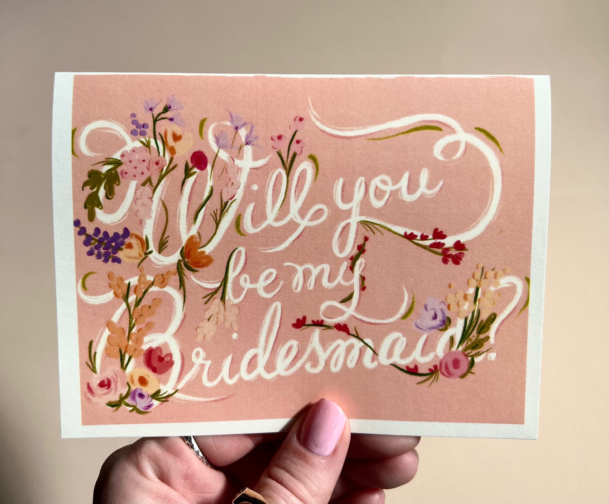 Will you be my Bridesmaid Card