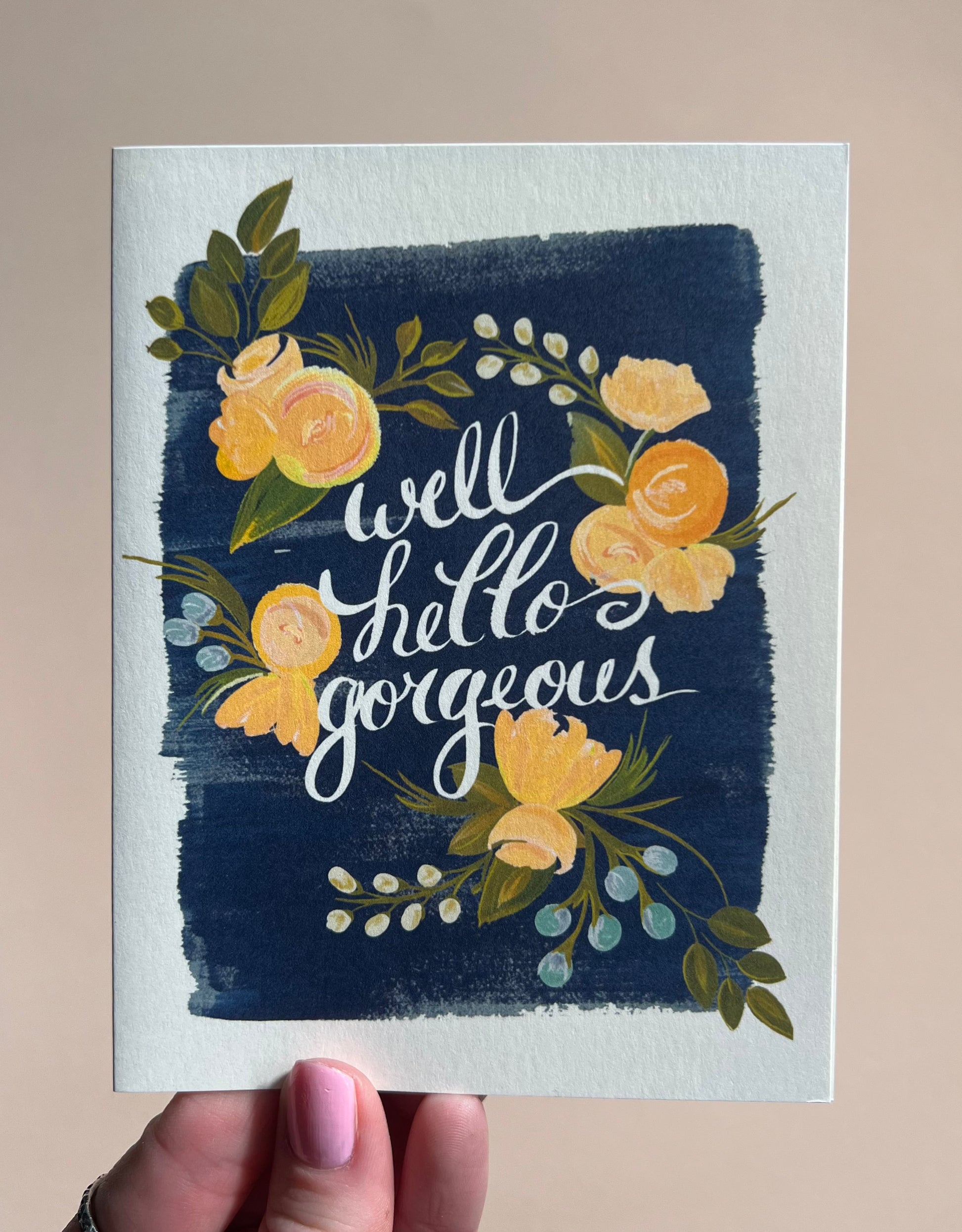 Hello Gorgeous Card