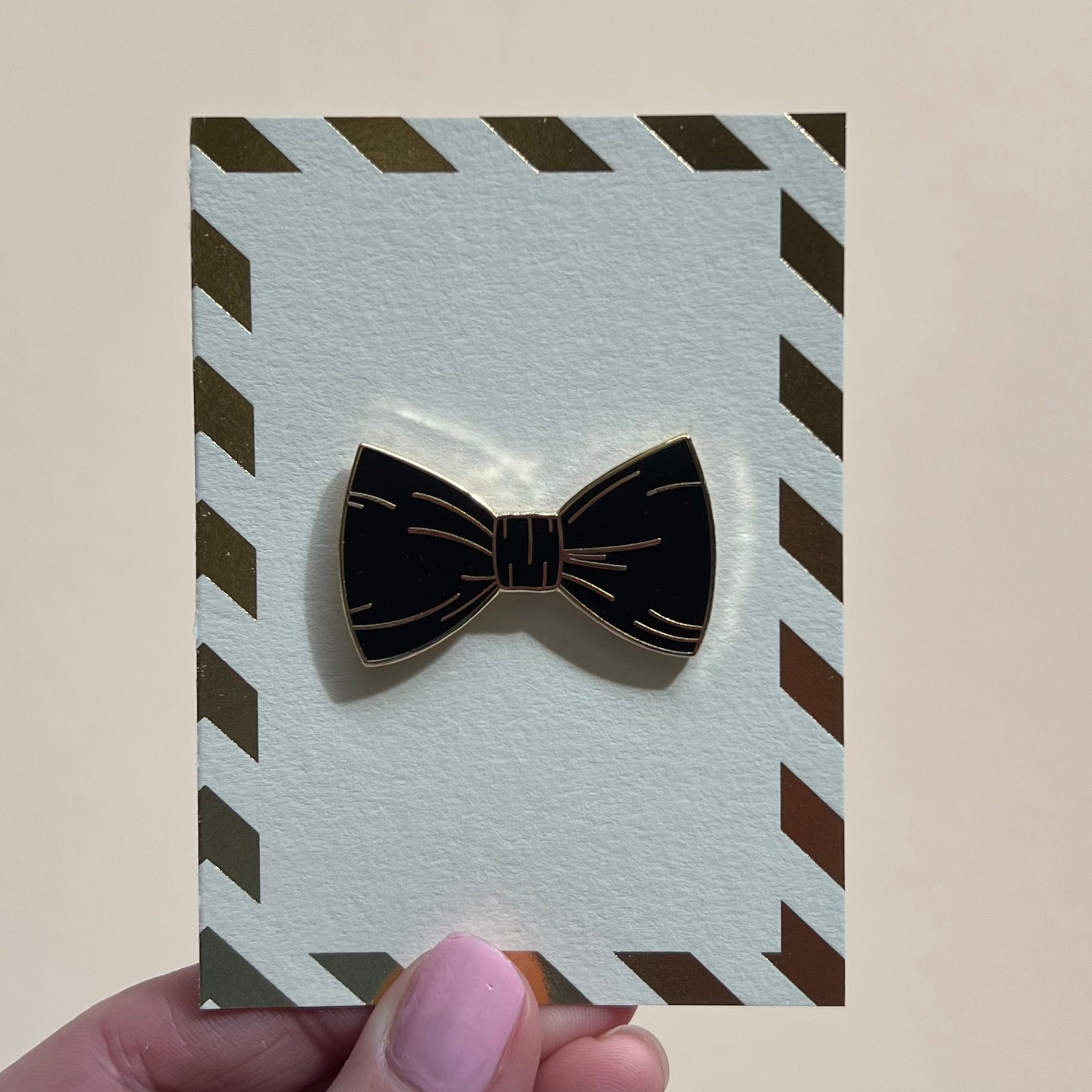 Bow Tie Enamel Pin