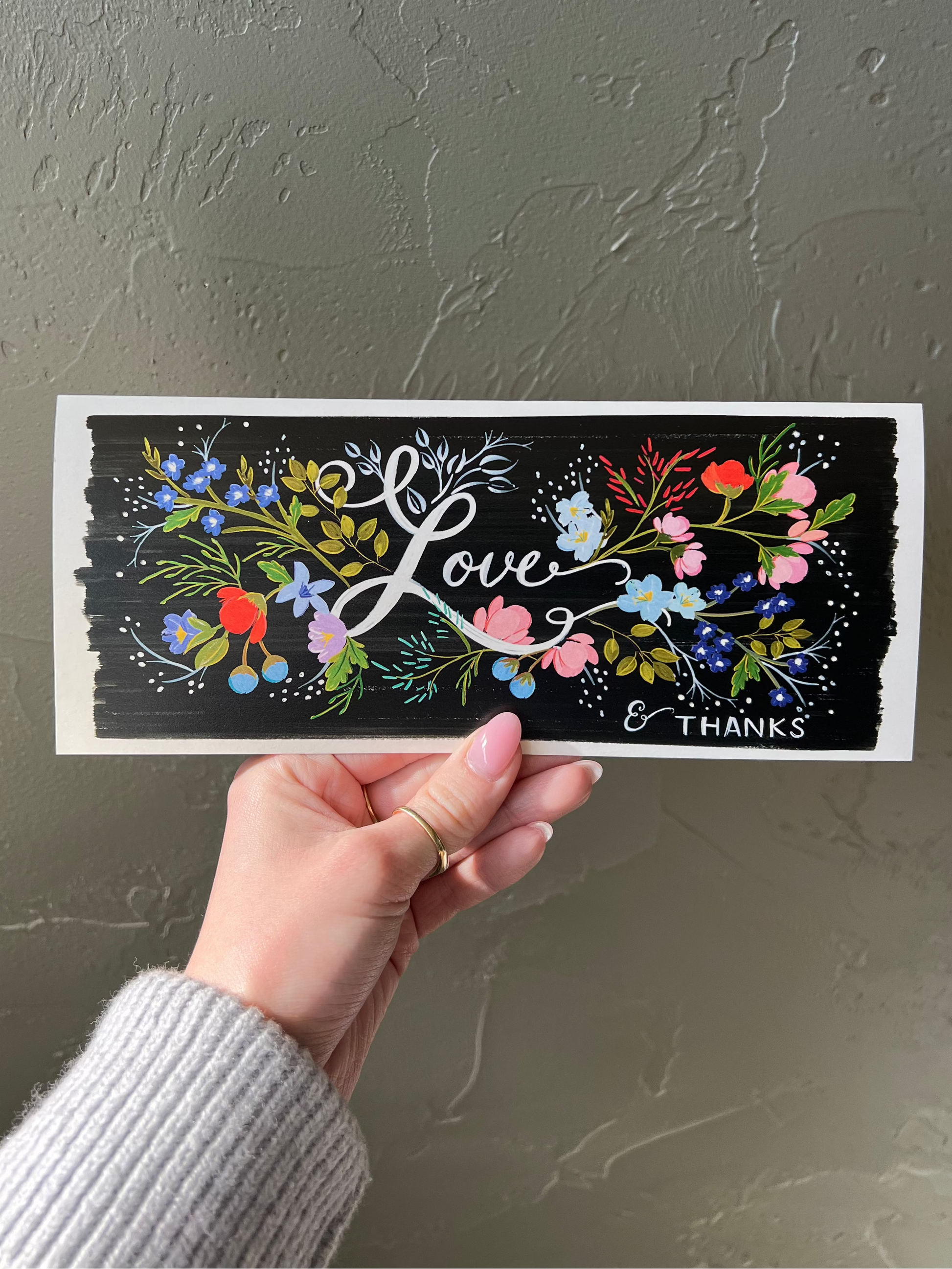 Love and Thanks Card