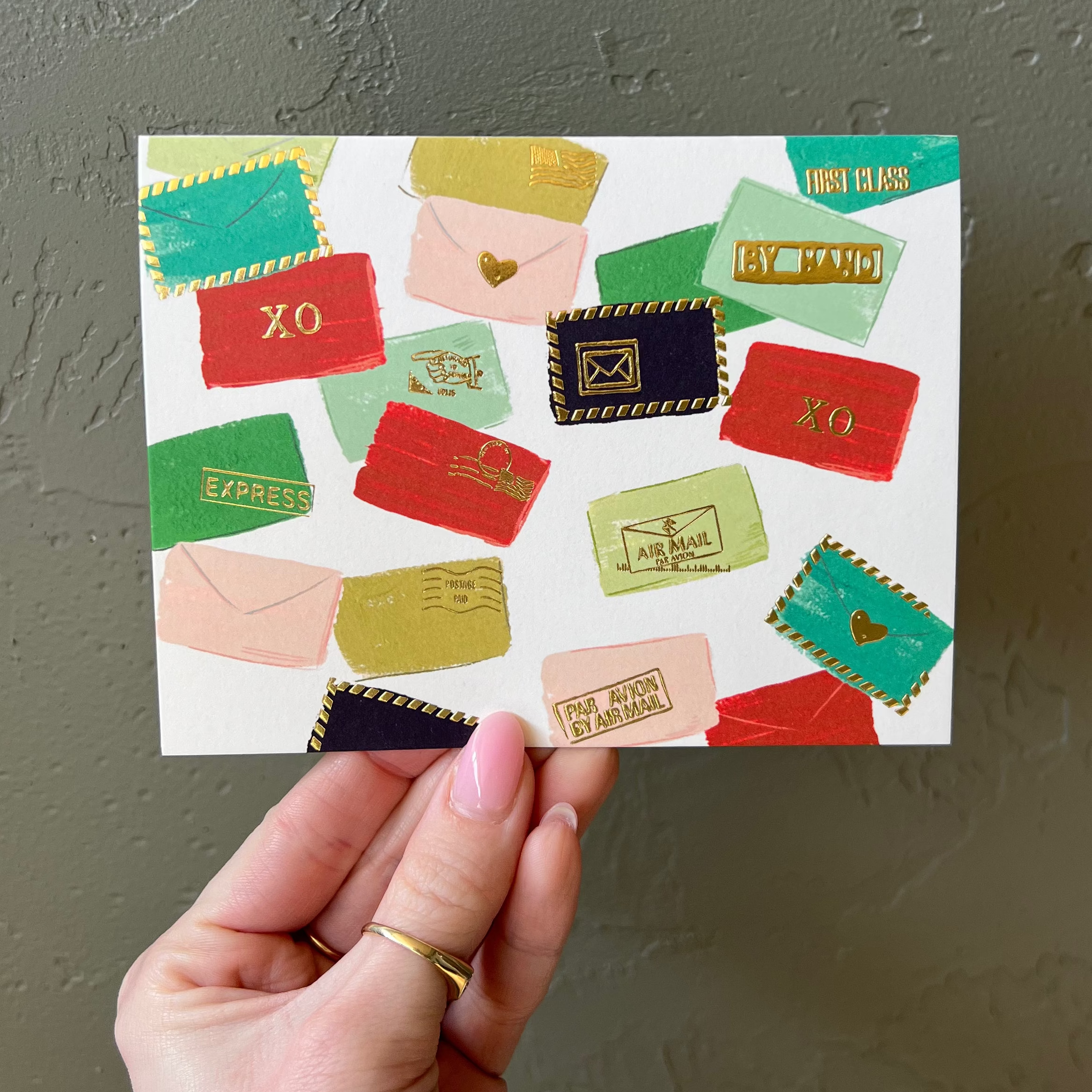 Christmas Letters Card