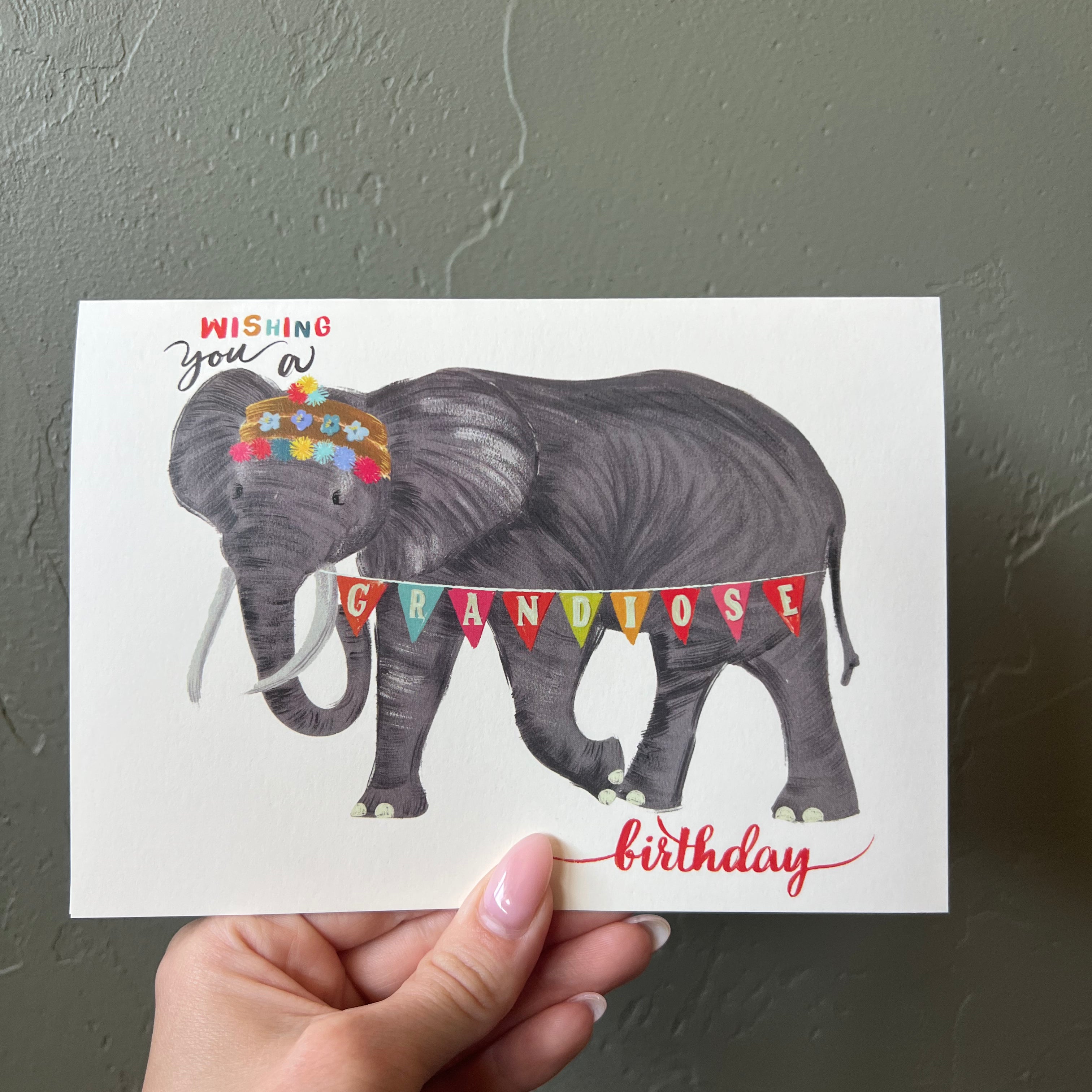 Grandiose Birthday Card