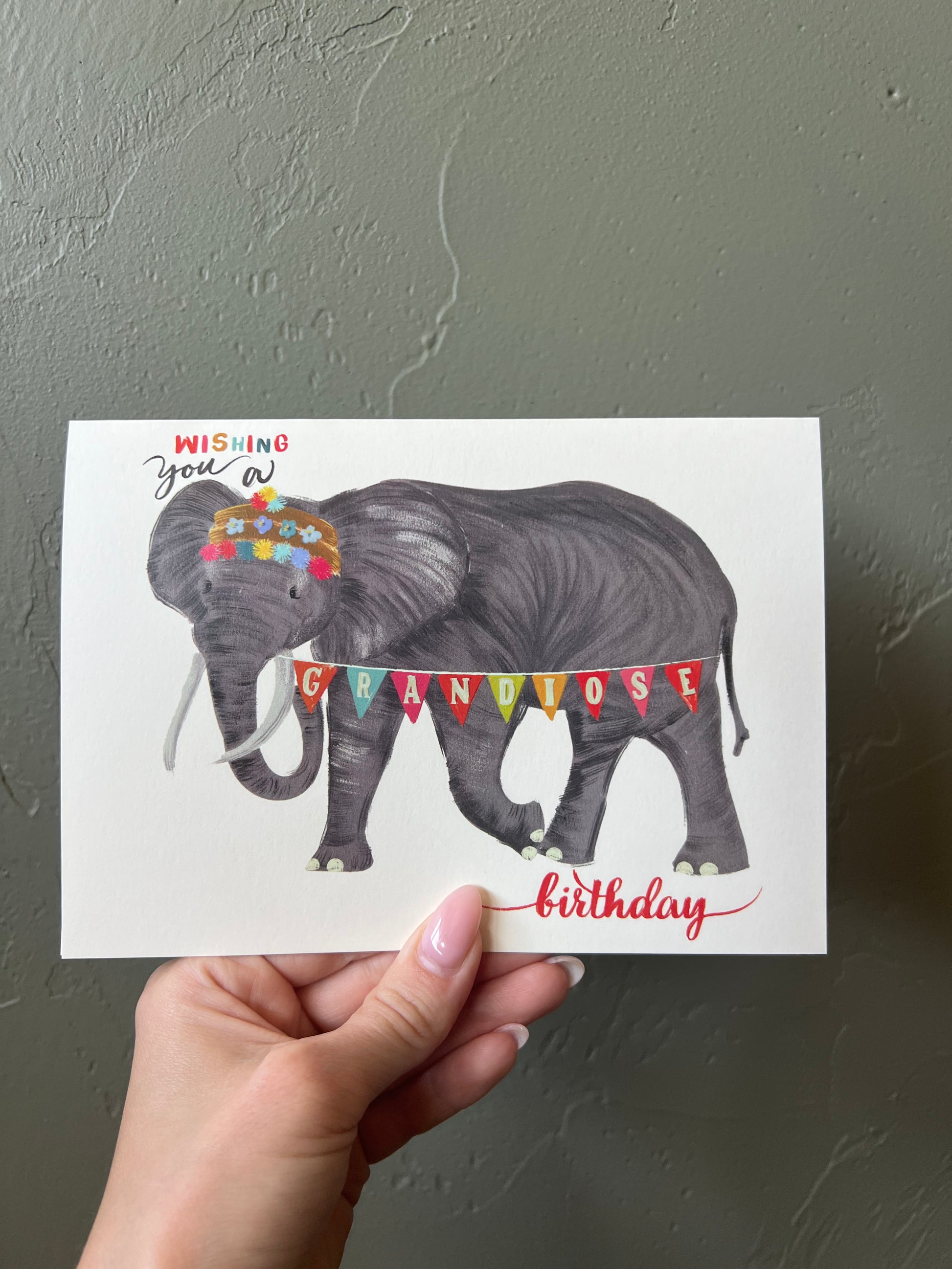 Grandiose Birthday Card