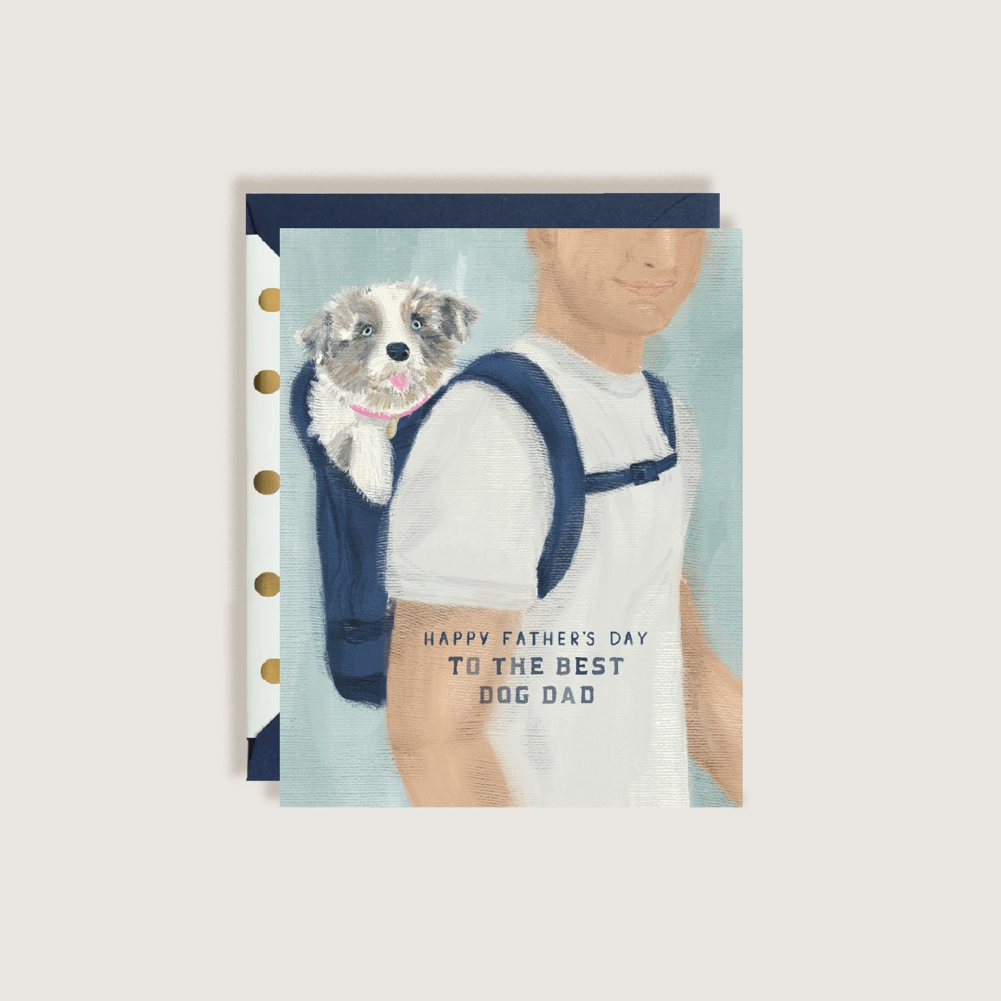 Happy Father's Day Dog Dad Greeting Card