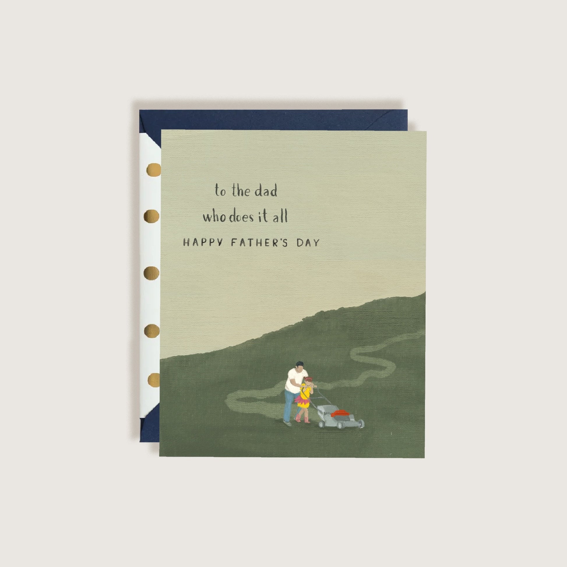 Happy Father's Day to the Dad Who Does It All Greeting Card