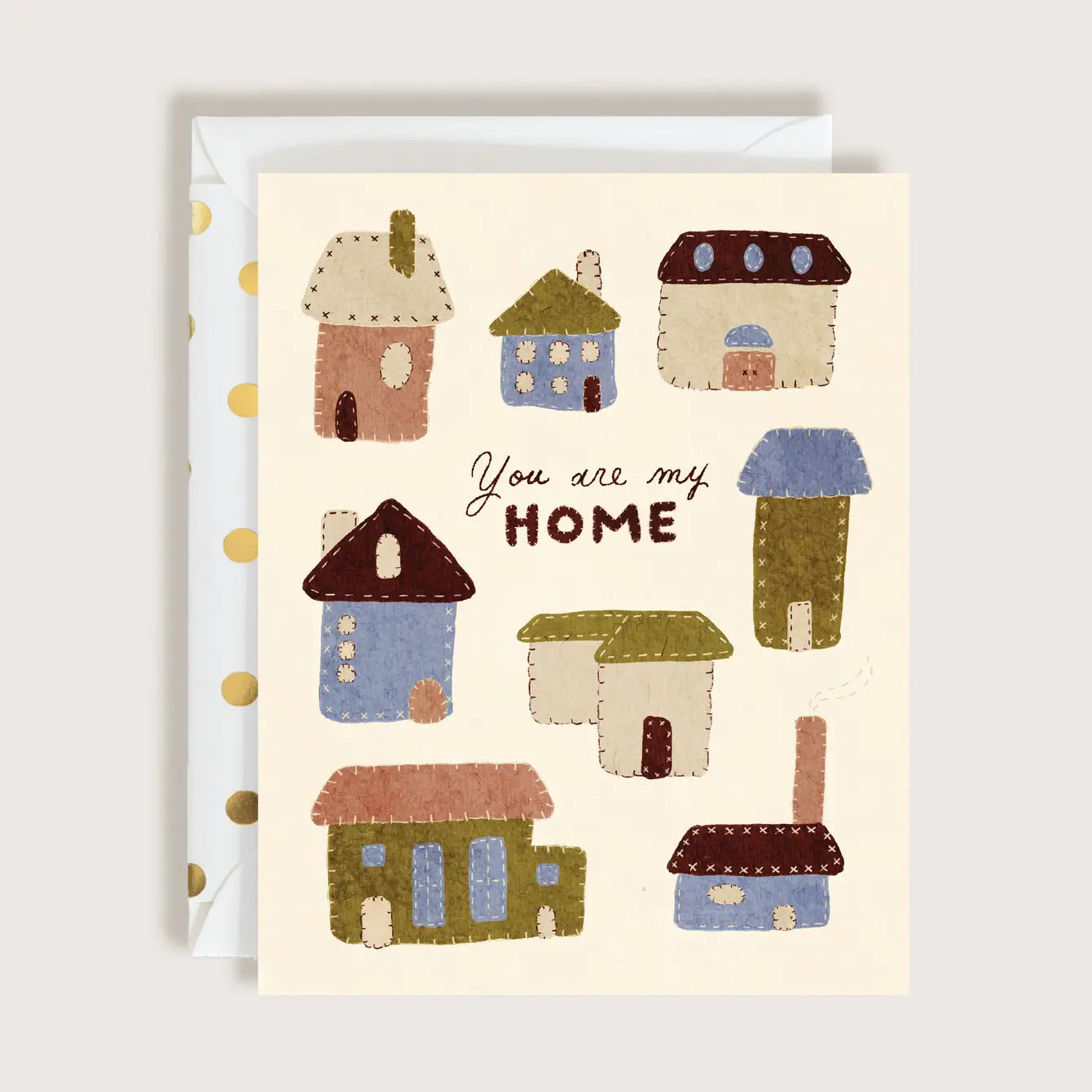 You Are My Home Greeting Card