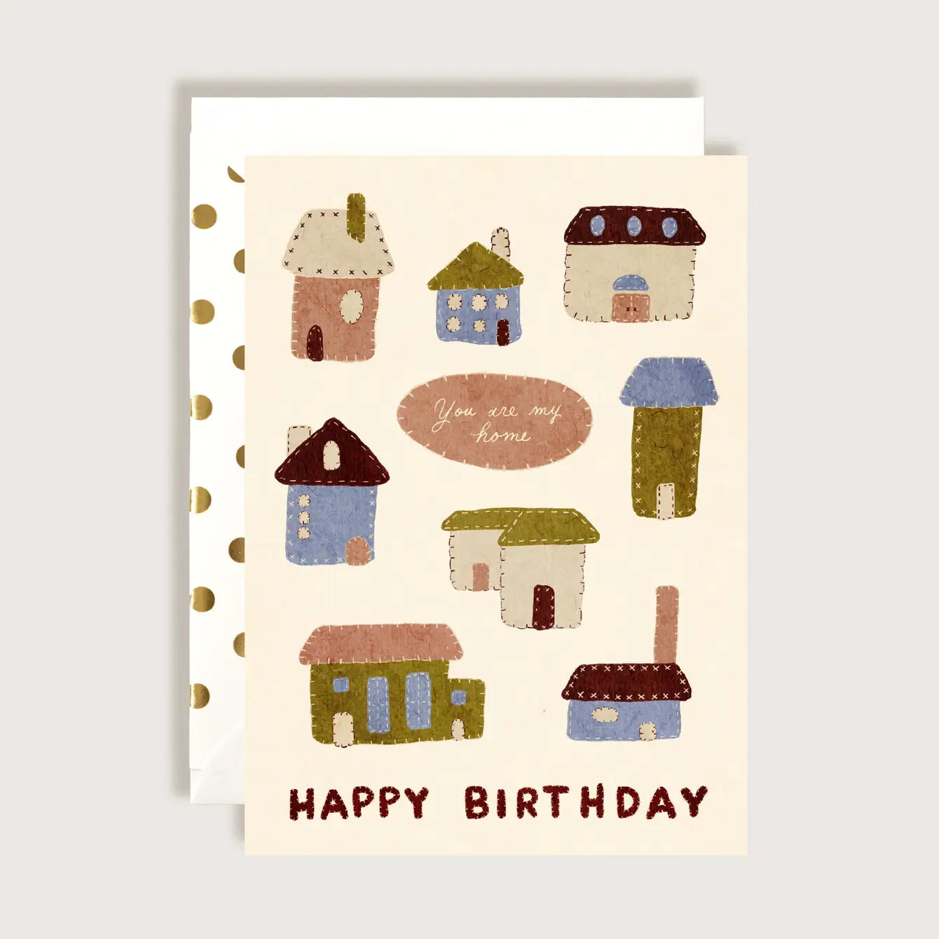 You Are My Home, Happy Birthday Greeting Card