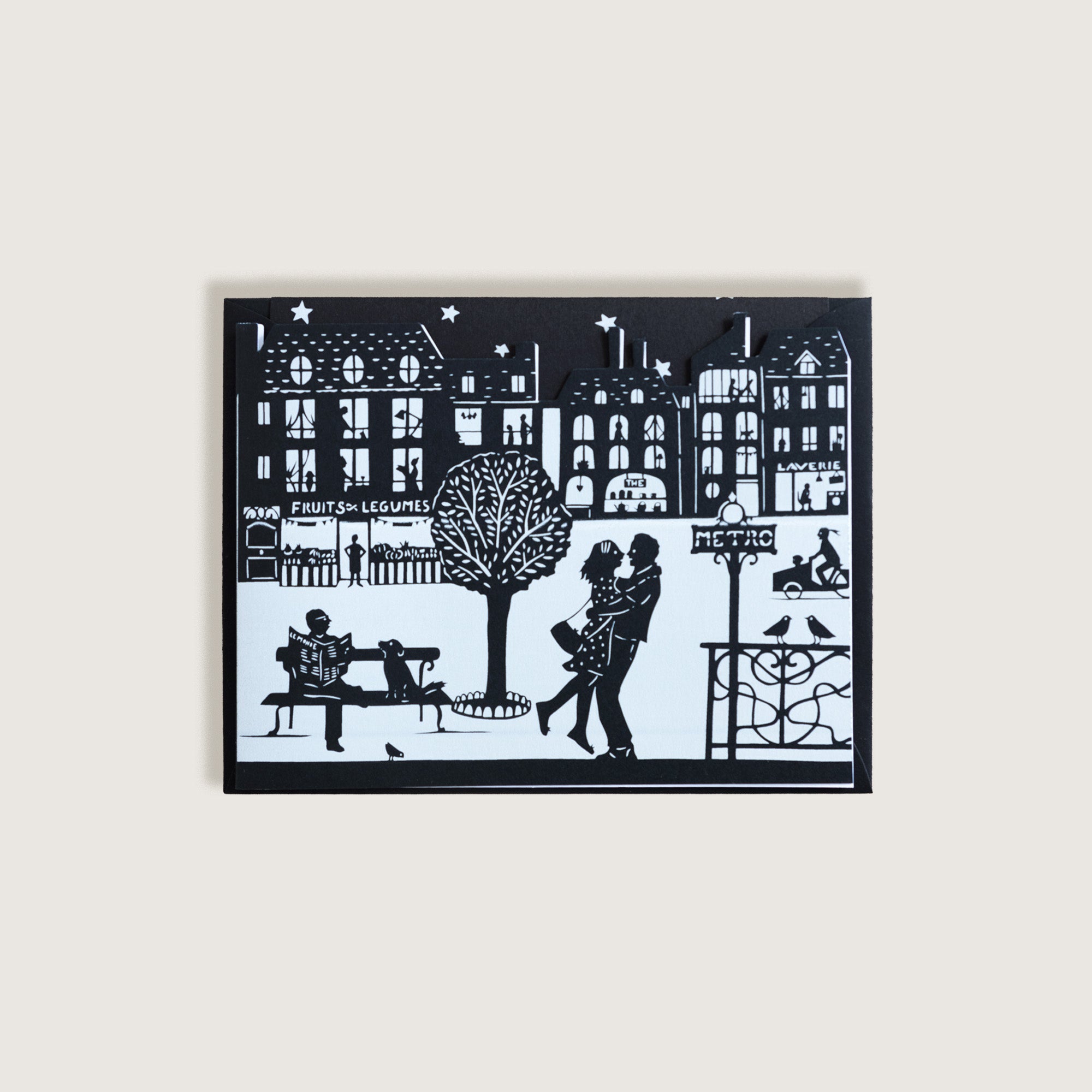 Rendez-vous City Shape Card