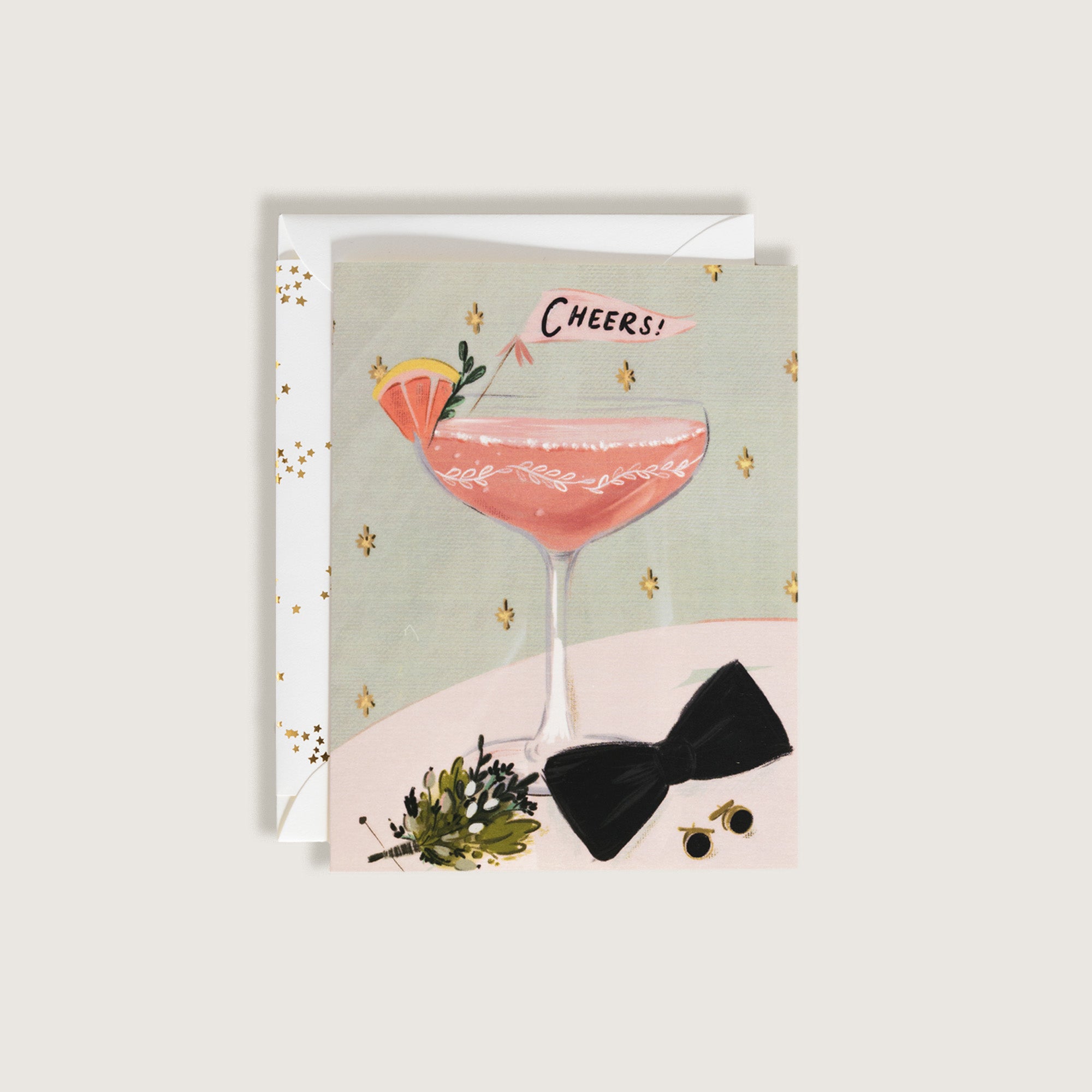 Cheers Cocktail Greeting Card