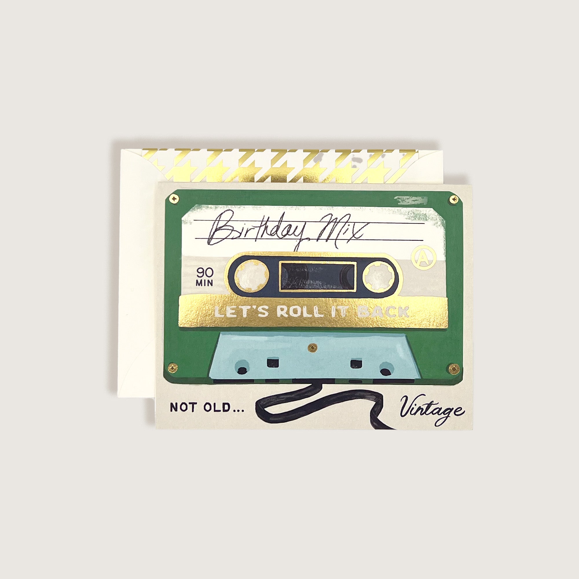Birthday Mix Cassette Card