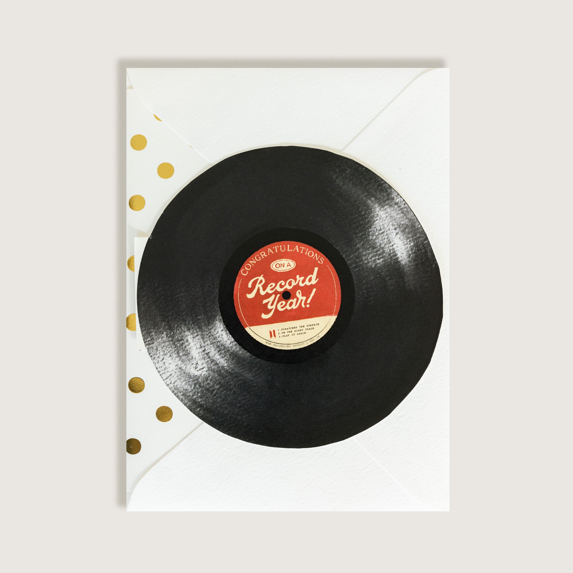 Record Year Card