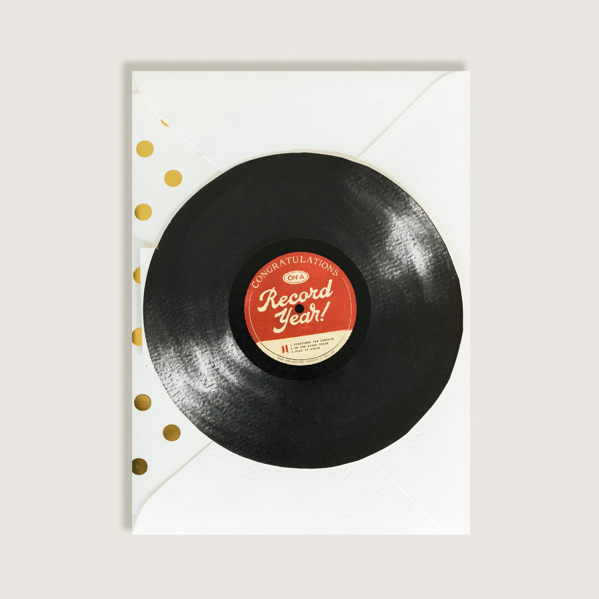 Record Year Card