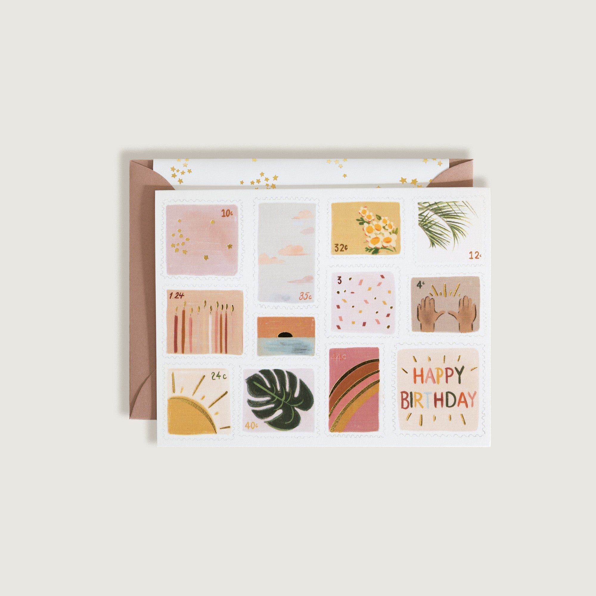 Happy Birthday Sunshine Cool Vibe Stamps Card