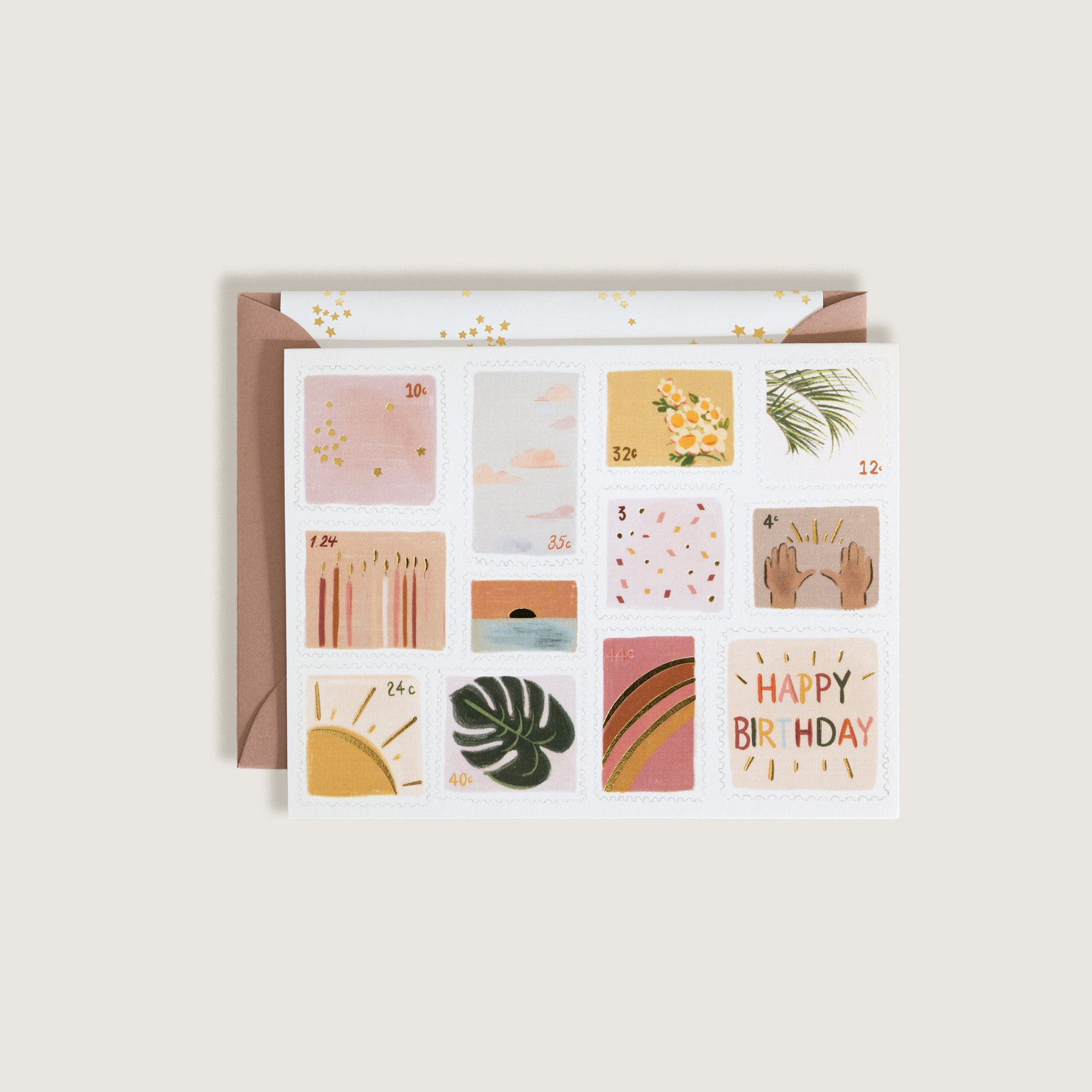 Happy Birthday Sunshine Cool Vibe Stamps Card