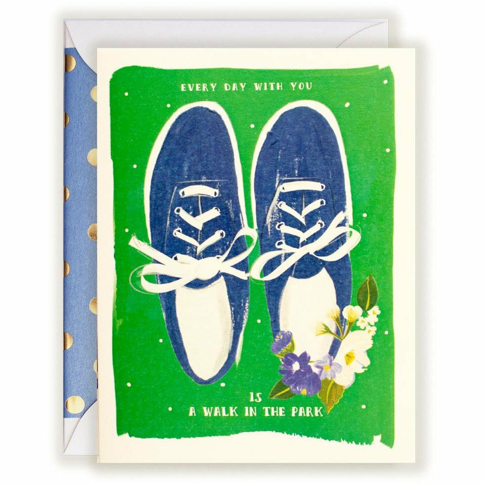 Everyday With You is a Walk in the Park card - The First Snow