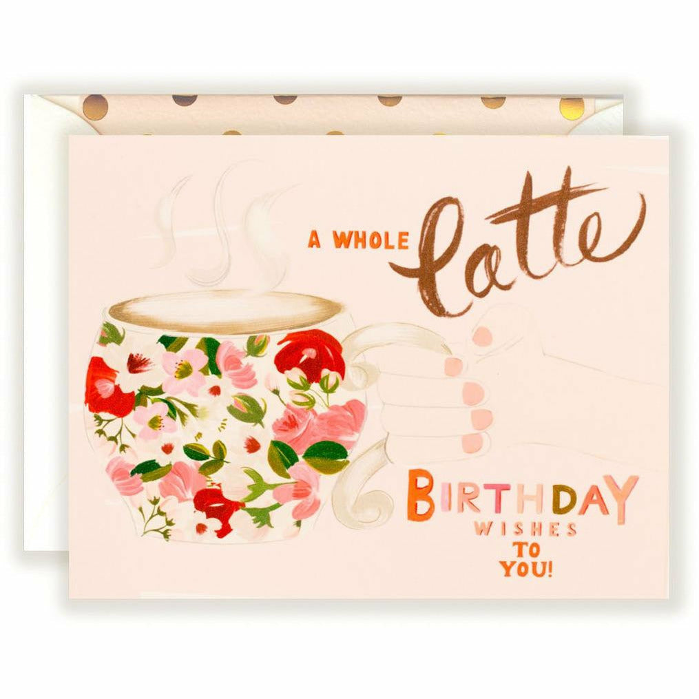 A whole Latte Birthday wishes to You! - The First Snow