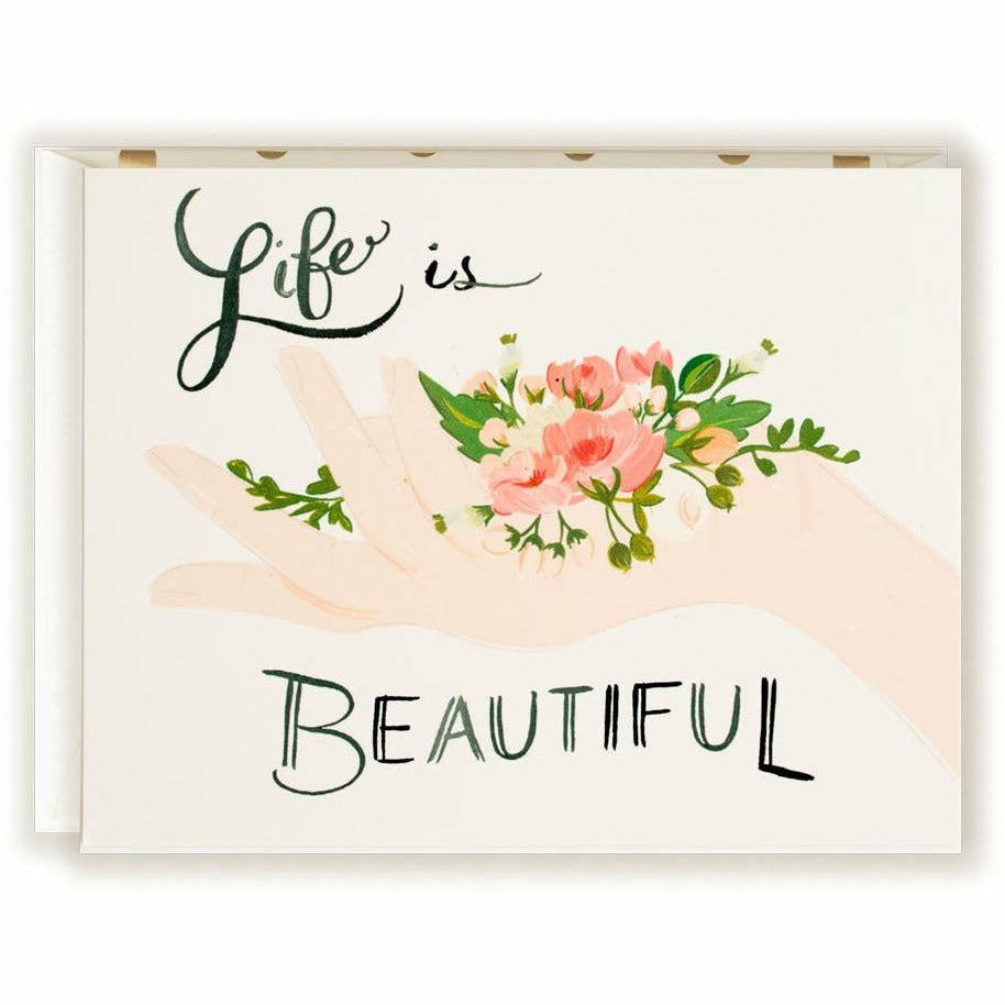 Life is Beautiful Card - The First Snow