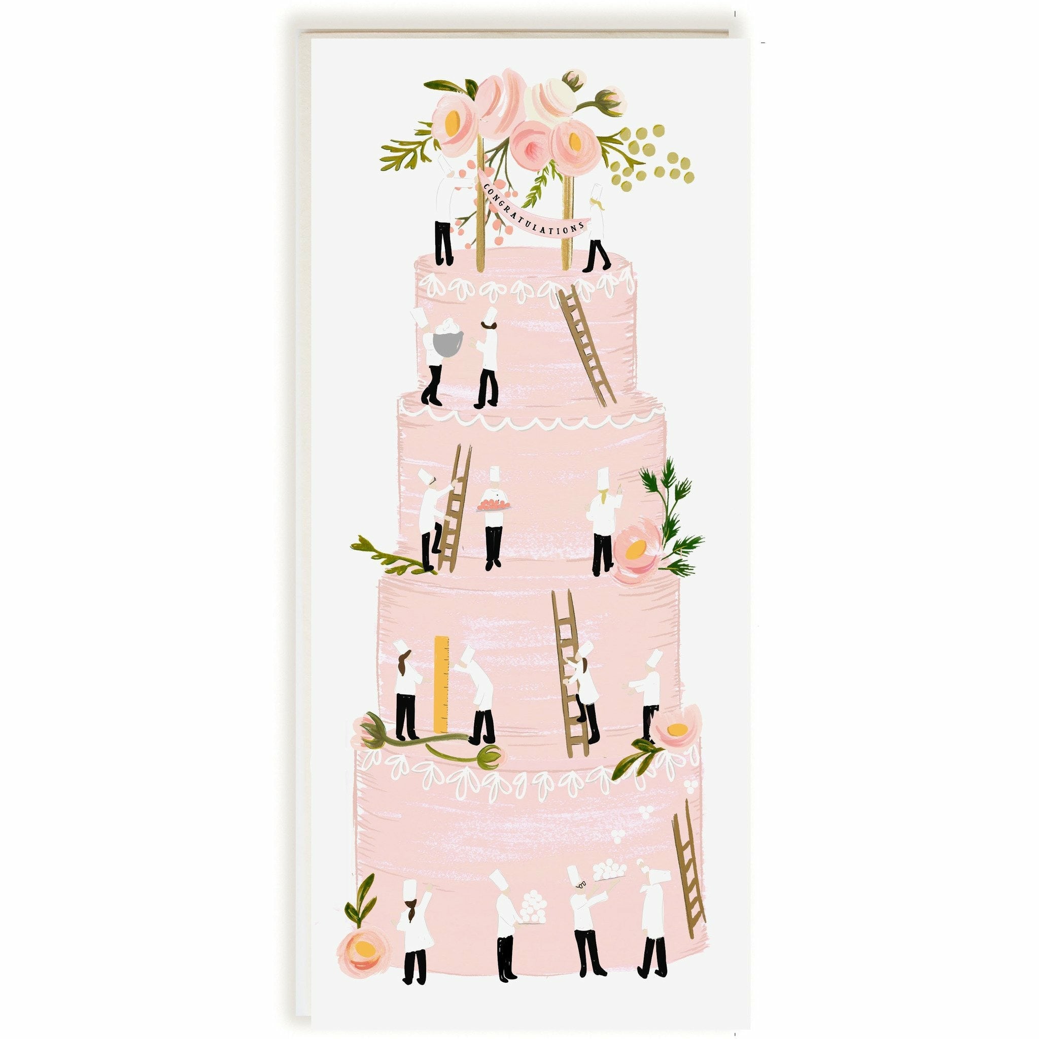 Congrats Cake with chefs - The First Snow