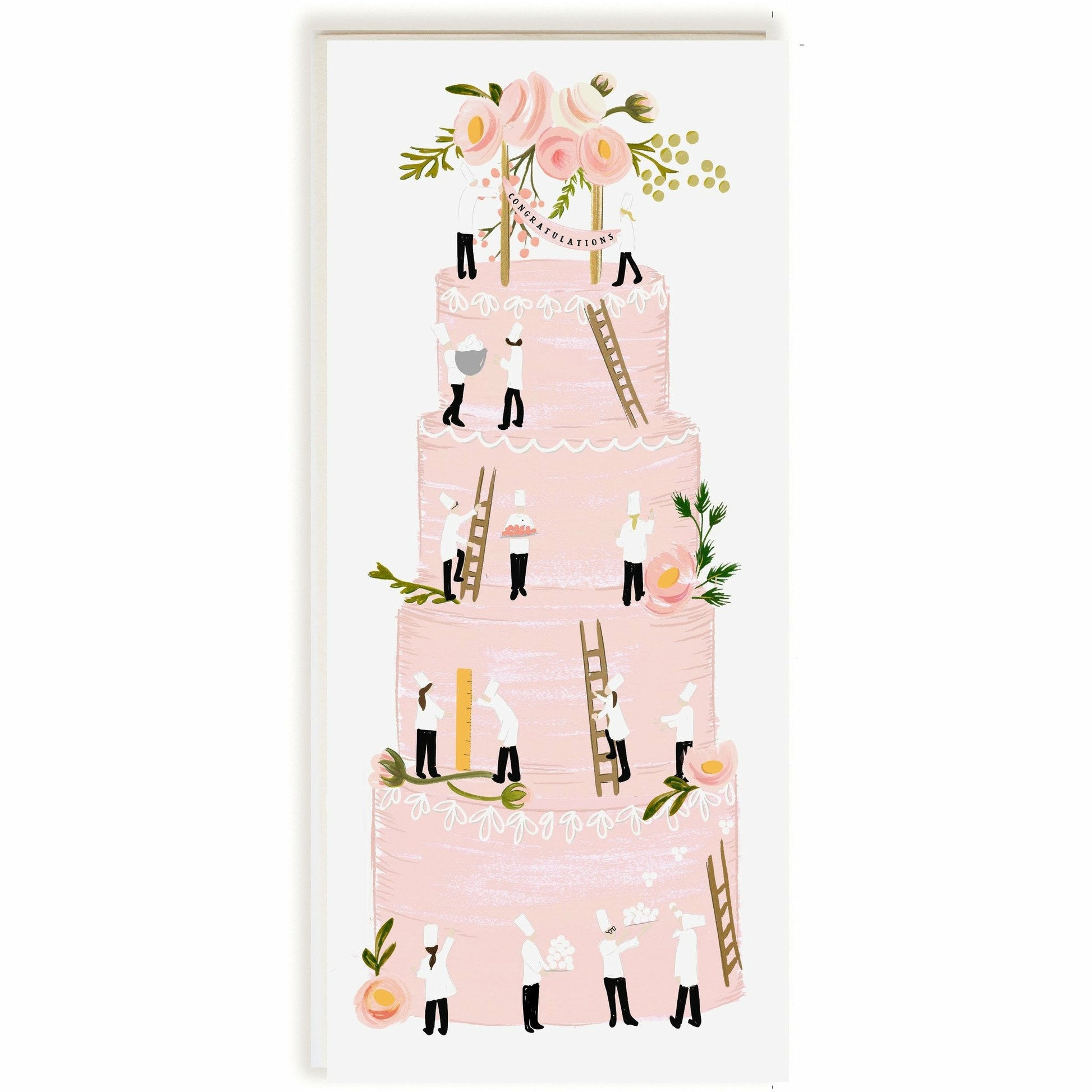 Congrats Cake with chefs - The First Snow