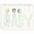 Baby Letters Aqua - The First Snow